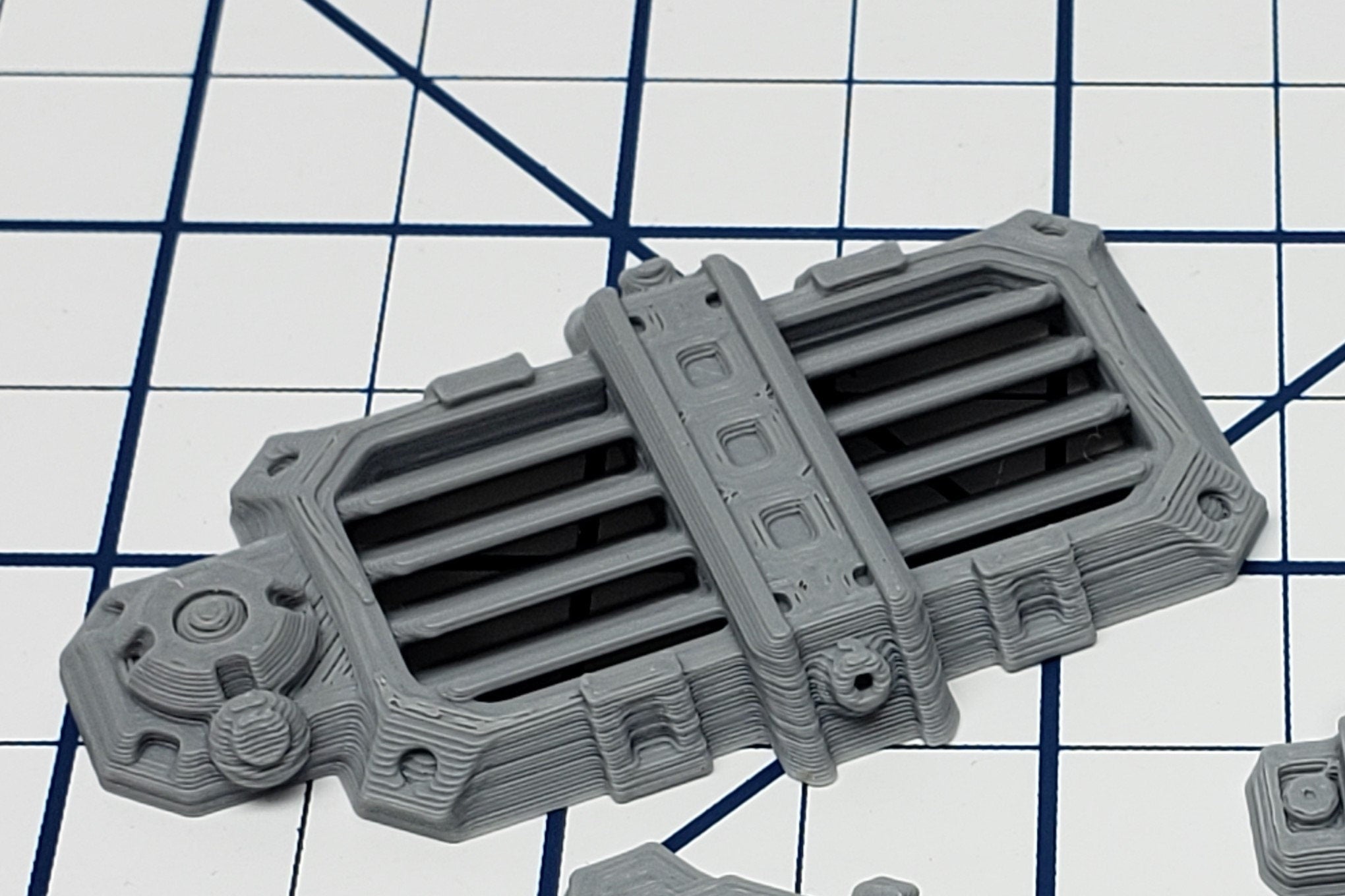 Access Hatch and Vents - Ignis Quadrant - Starfinder - Cyberpunk - Science Fiction - Syfy - RPG - Tabletop - EC3D - Scatter - Terrain