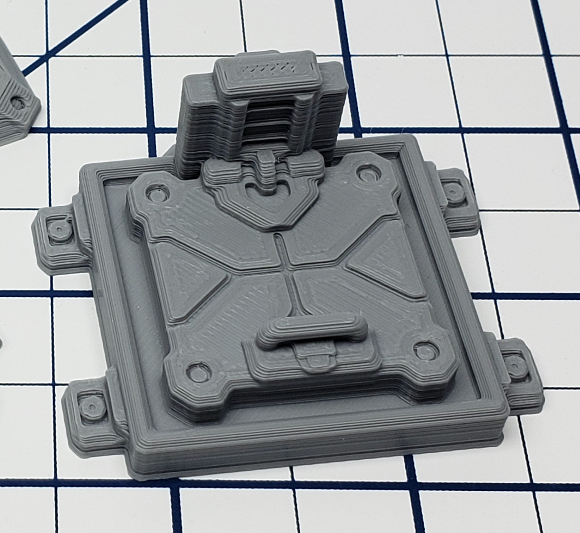 Access Hatch and Vents - Ignis Quadrant - Starfinder - Cyberpunk - Science Fiction - Syfy - RPG - Tabletop - EC3D - Scatter - Terrain