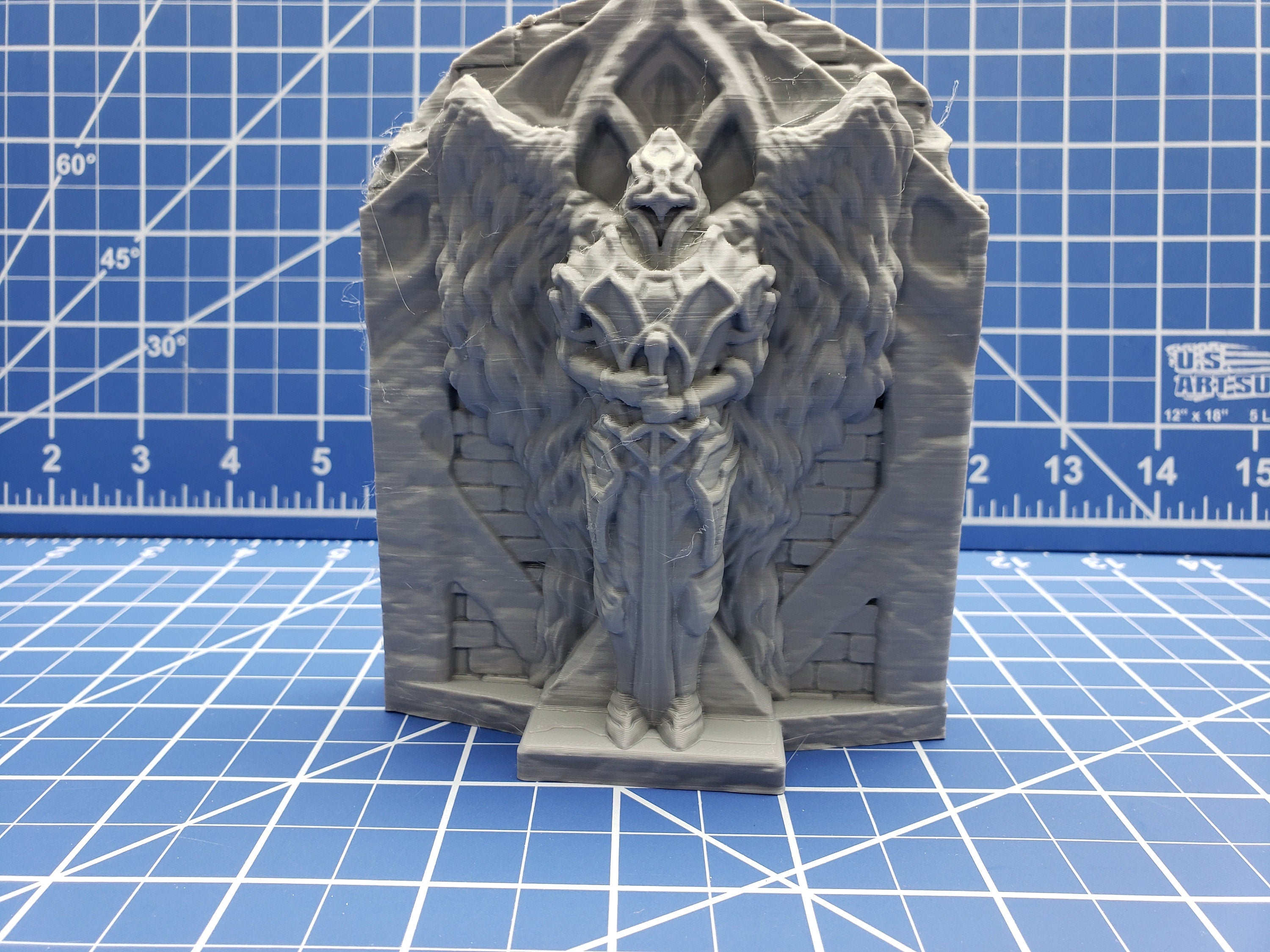 Angel Edifice - The Holy Order of Ash - DND - Dungeons & Dragons - RPG - Terrain - Pathfinder - Tabletop - EC3D - Miniature - 28 mm - 1"