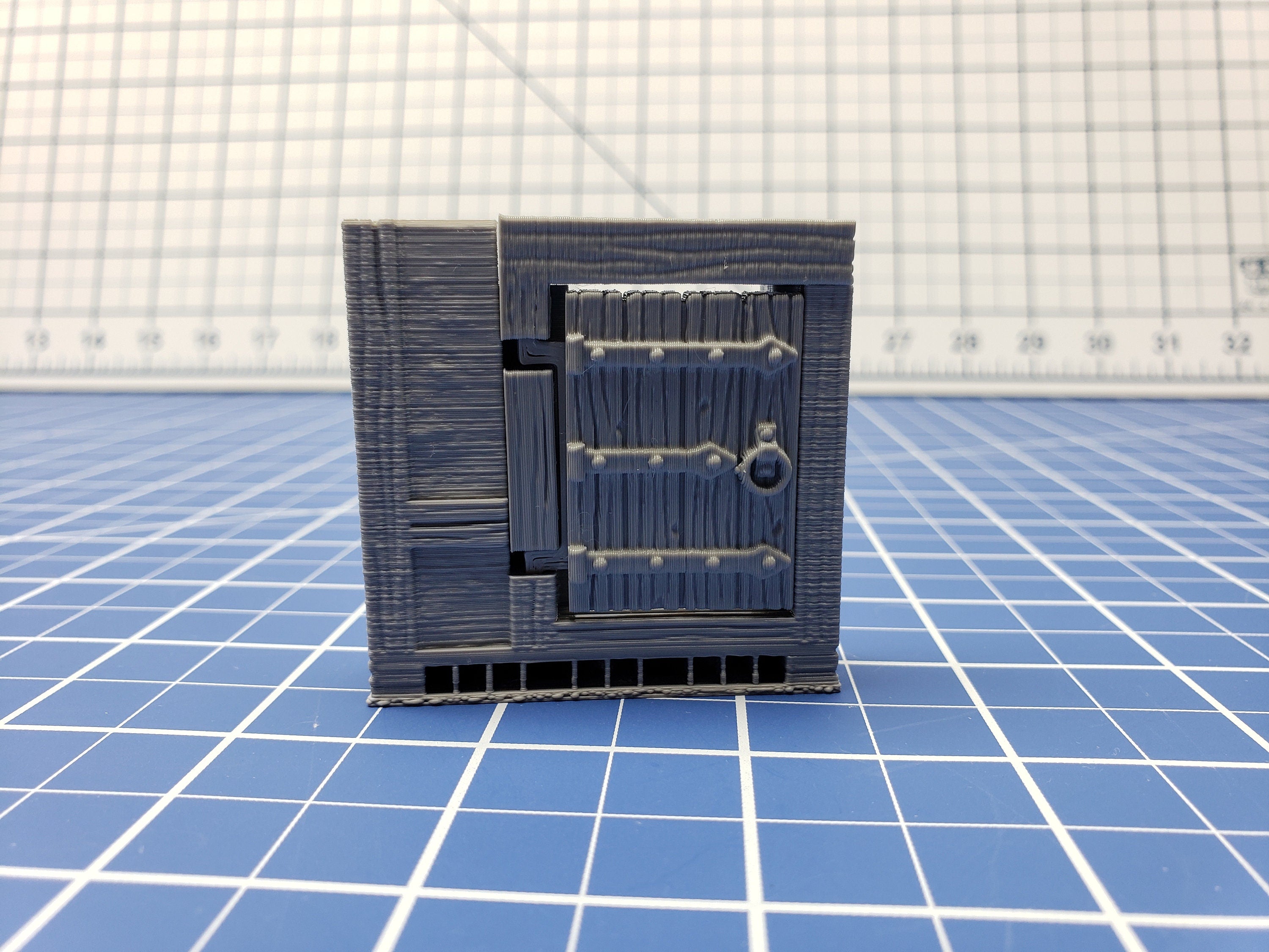 Half-Timbered Wall Doors - Dragonshire - Building - Fat Dragon Games - DND - Pathfinder - RPG - Terrain - 28 mm/ 1" - Dungeon & Dragons