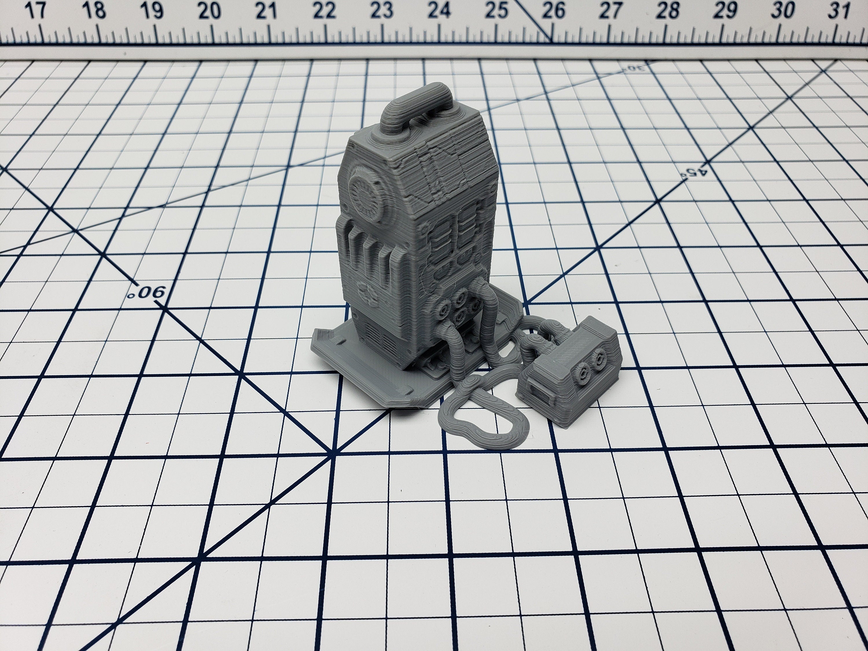 Power Unit Station - Ignis Quadrant - Starfinder - Cyberpunk - Science Fiction - Syfy - RPG - Tabletop - EC3D - Scatter - Terrain