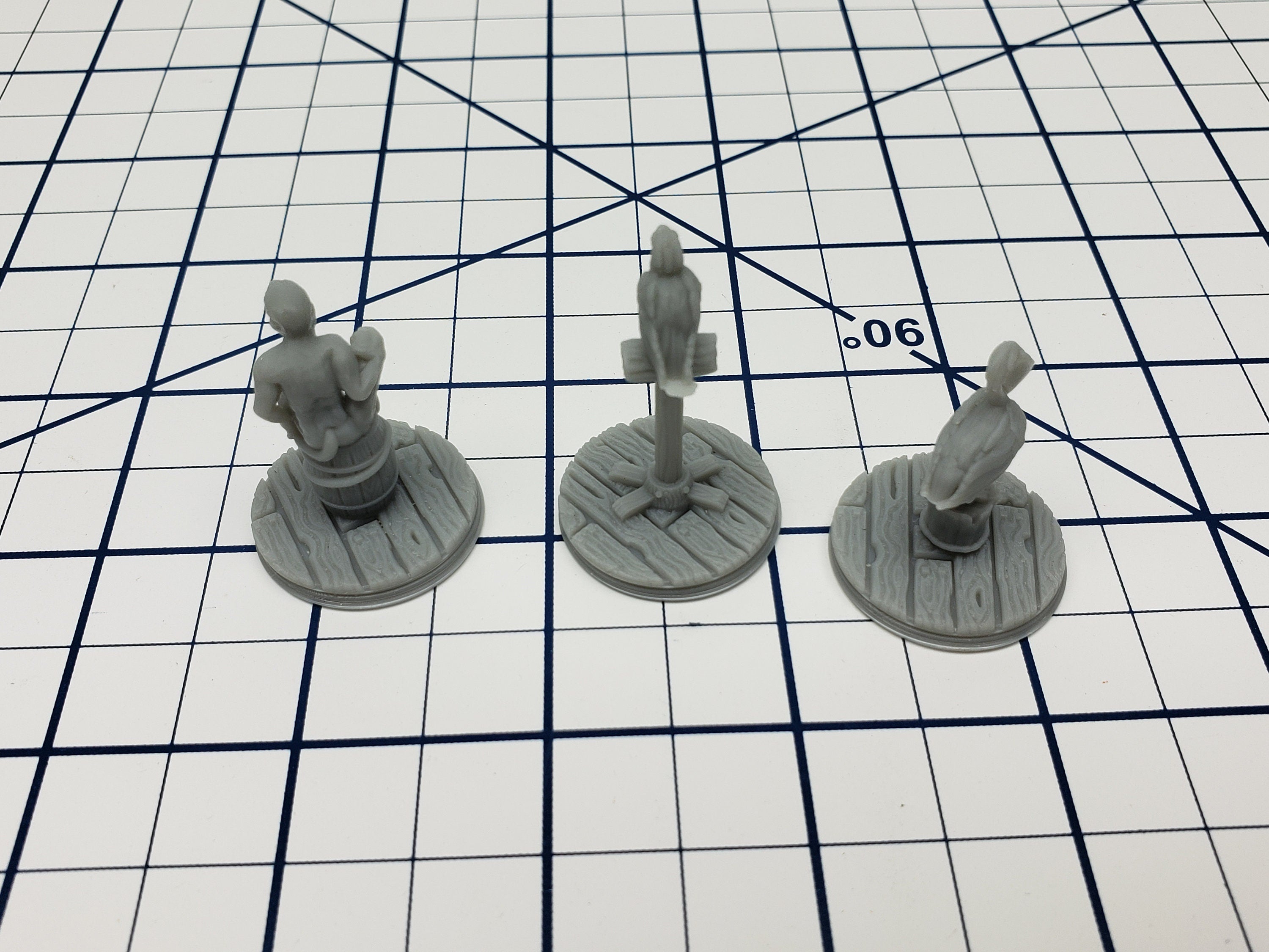 Animal Minis - Savage Atoll - Hero's Hoard - DND - Pathfinder - Dungeons & Dragons - RPG - Tabletop - EC3D - Miniature