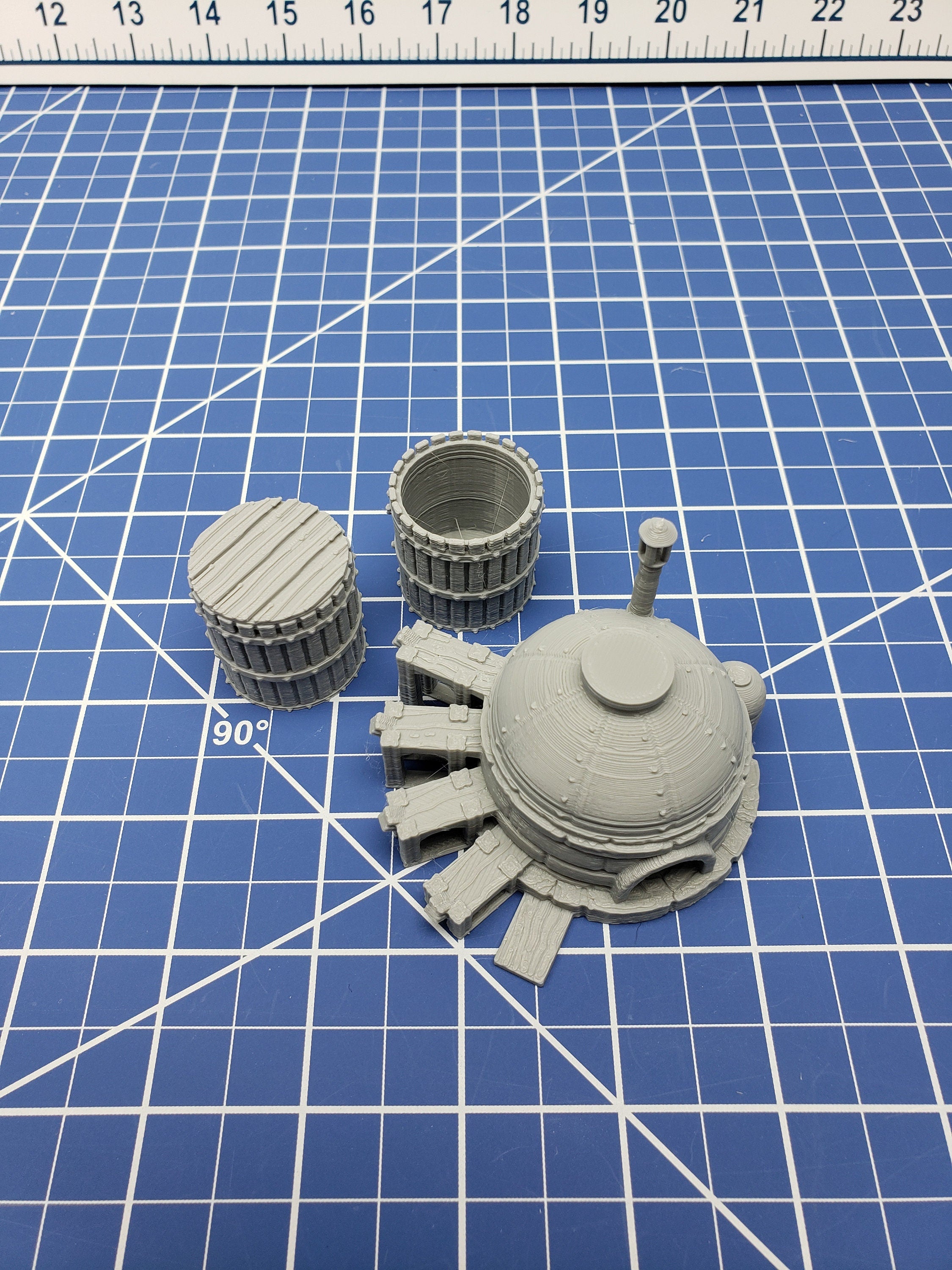 Sake Brewery Set - Asian Adventures - Samurai - Ronin - DND - Pathfinder - Dungeons & Dragons - Test of Honour - RPG - Tabletop- 28 mm