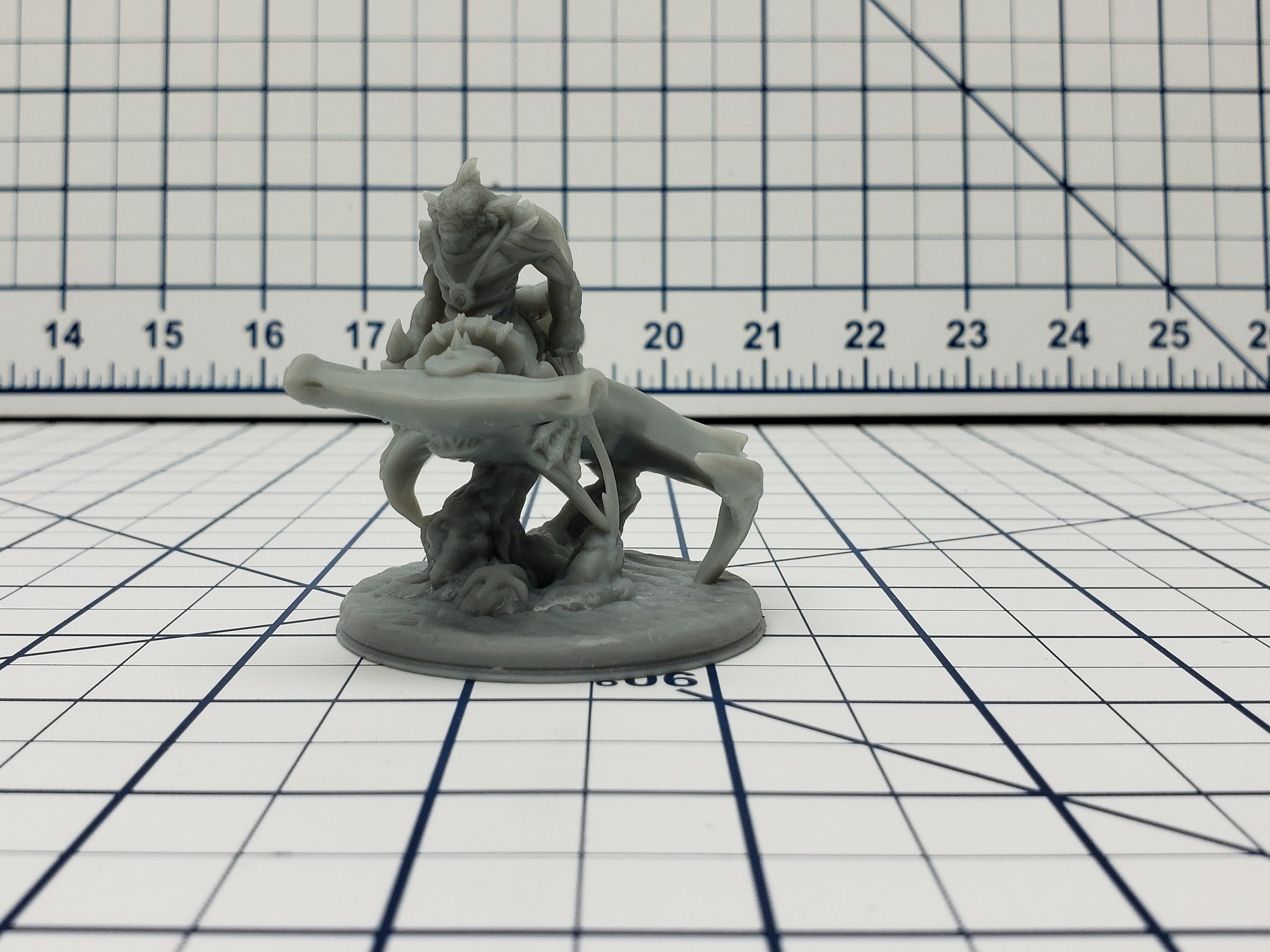 Sea Devils Mini - Savage Atoll - Hero's Hoard - DND - Pathfinder - Dungeons & Dragons - RPG - Tabletop - EC3D - Miniature