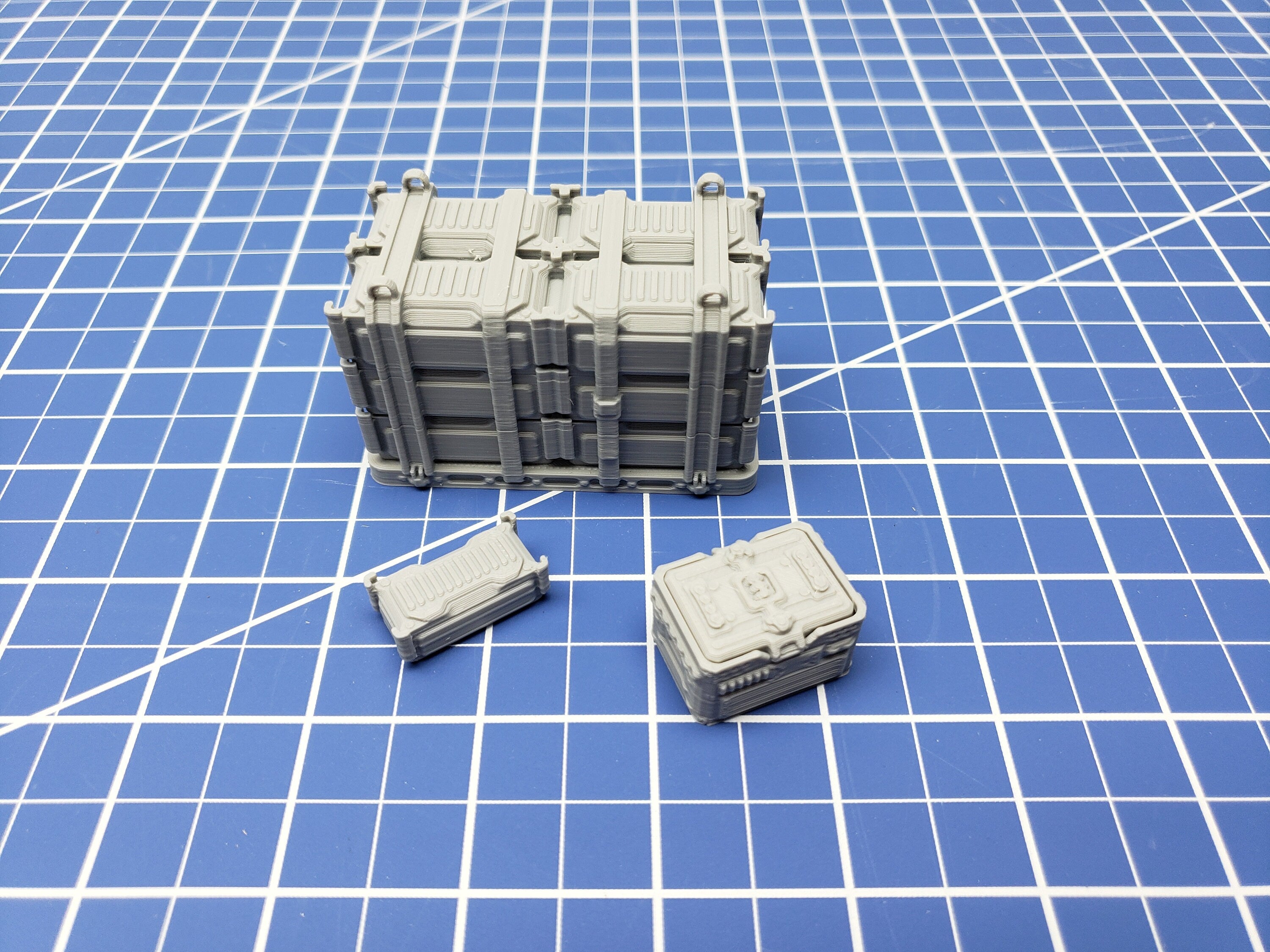Cargo Items - Spaceship Scatter - Ignis Quadrant - Starfinder - Cyberpunk - Science Fiction - Syfy - RPG - Tabletop - Scatter - Terrain