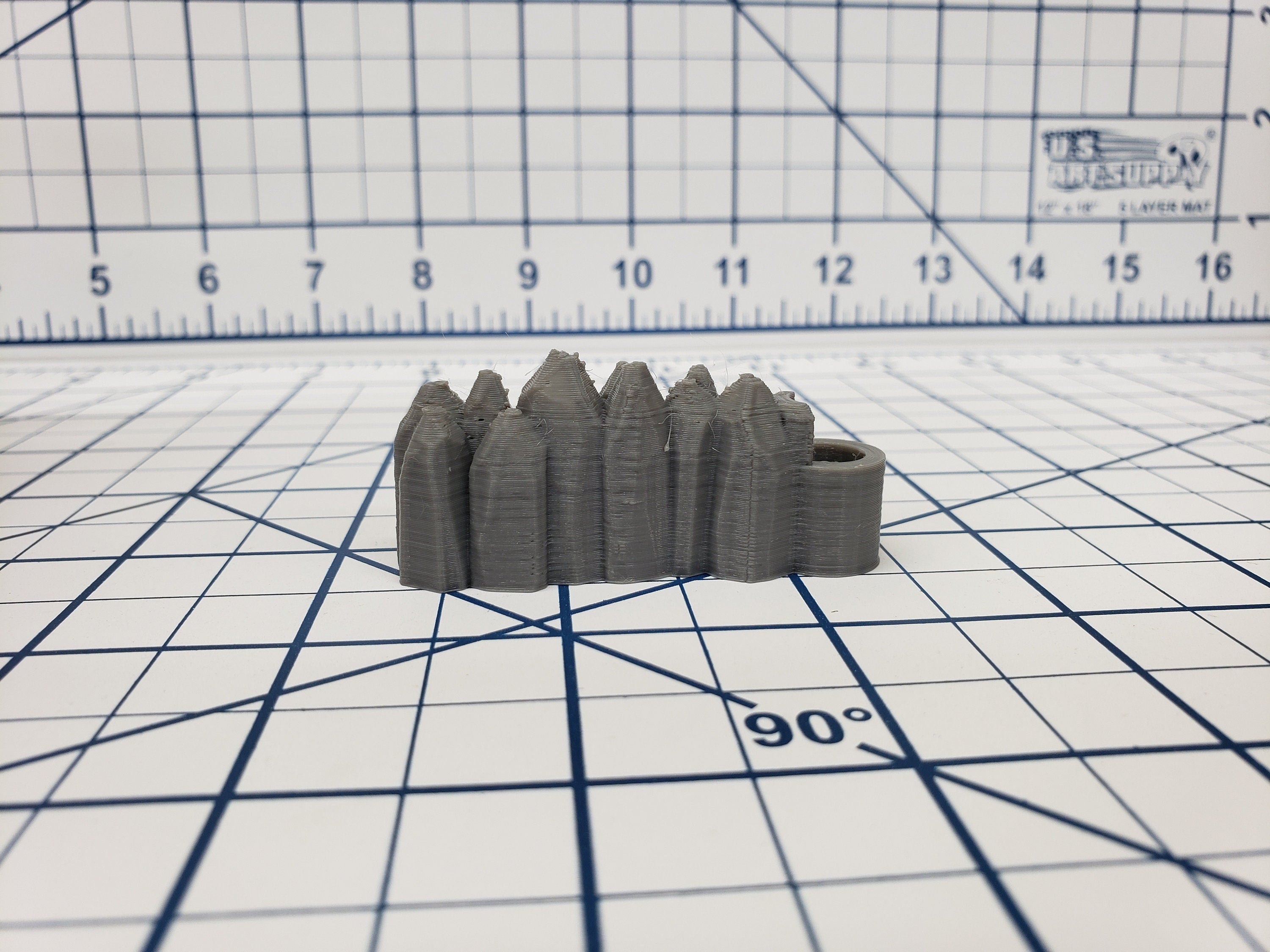 DungeonSticks - Jagged Caverns Flat Deluxe Set 50 Tiles! - DND - Pathfinder - Dungeons & Dragons - Terrain - RPG - Tabletop - 28 mm / 1"