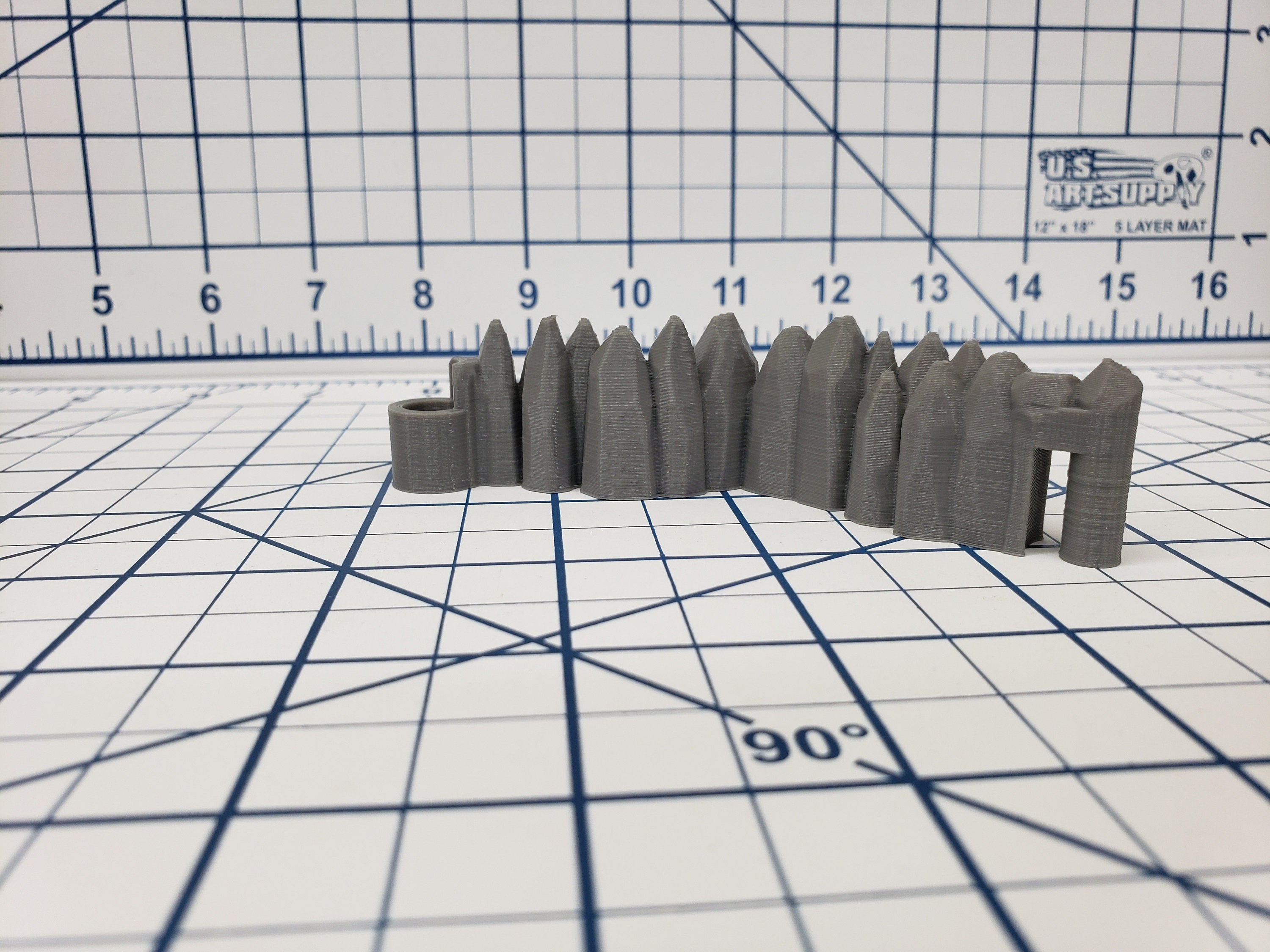 DungeonSticks - Jagged Caverns Flat Starter Set 25 Tiles! - DND - Pathfinder - Dungeons & Dragons - Terrain - RPG - Tabletop - 28 mm / 1"