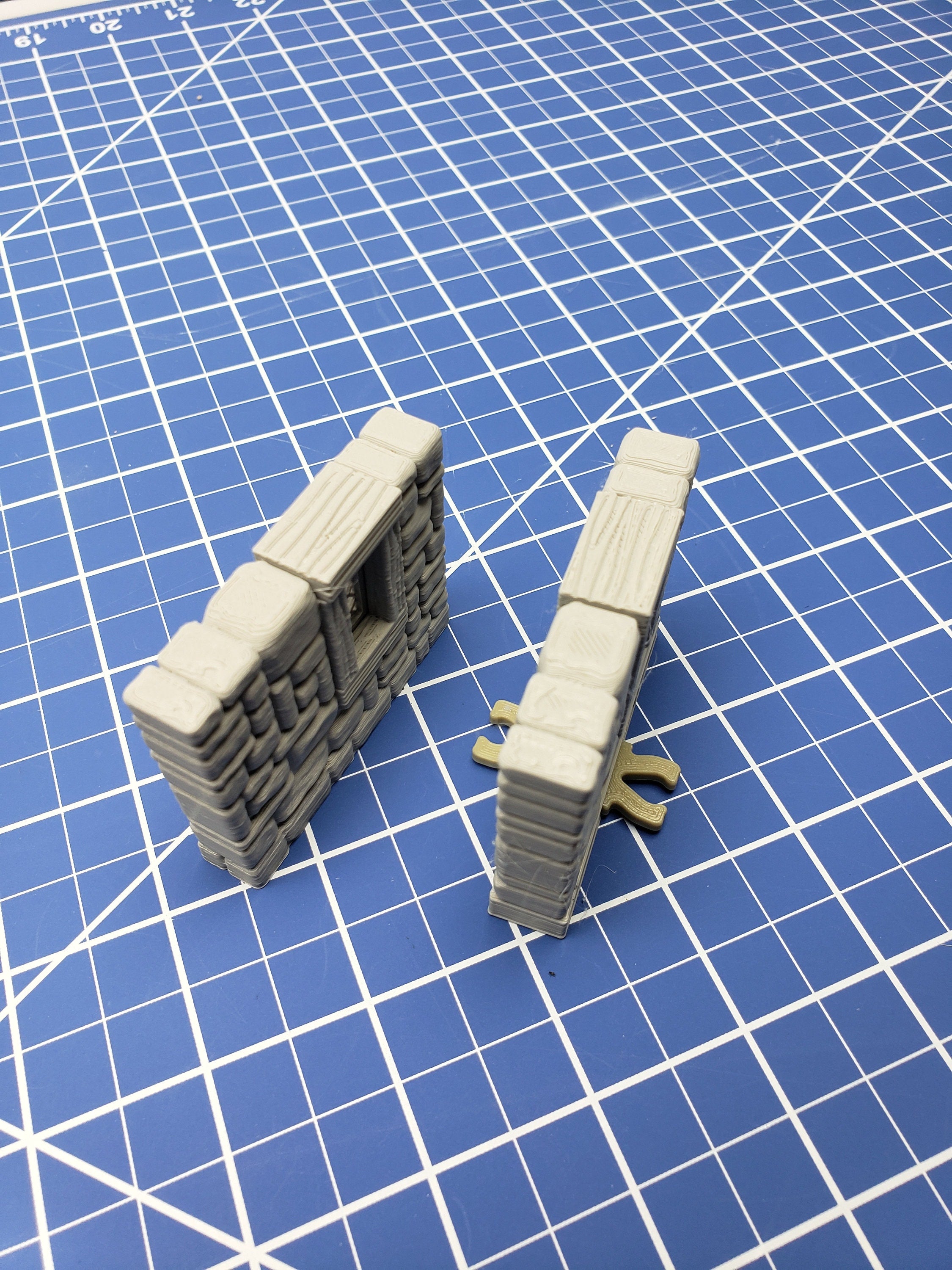 Stone Window Internal Walls - Dragonshire - Building - Fat Dragon Games - DND - Pathfinder - RPG - Terrain - 28 mm/ 1" - Dungeon & Dragons