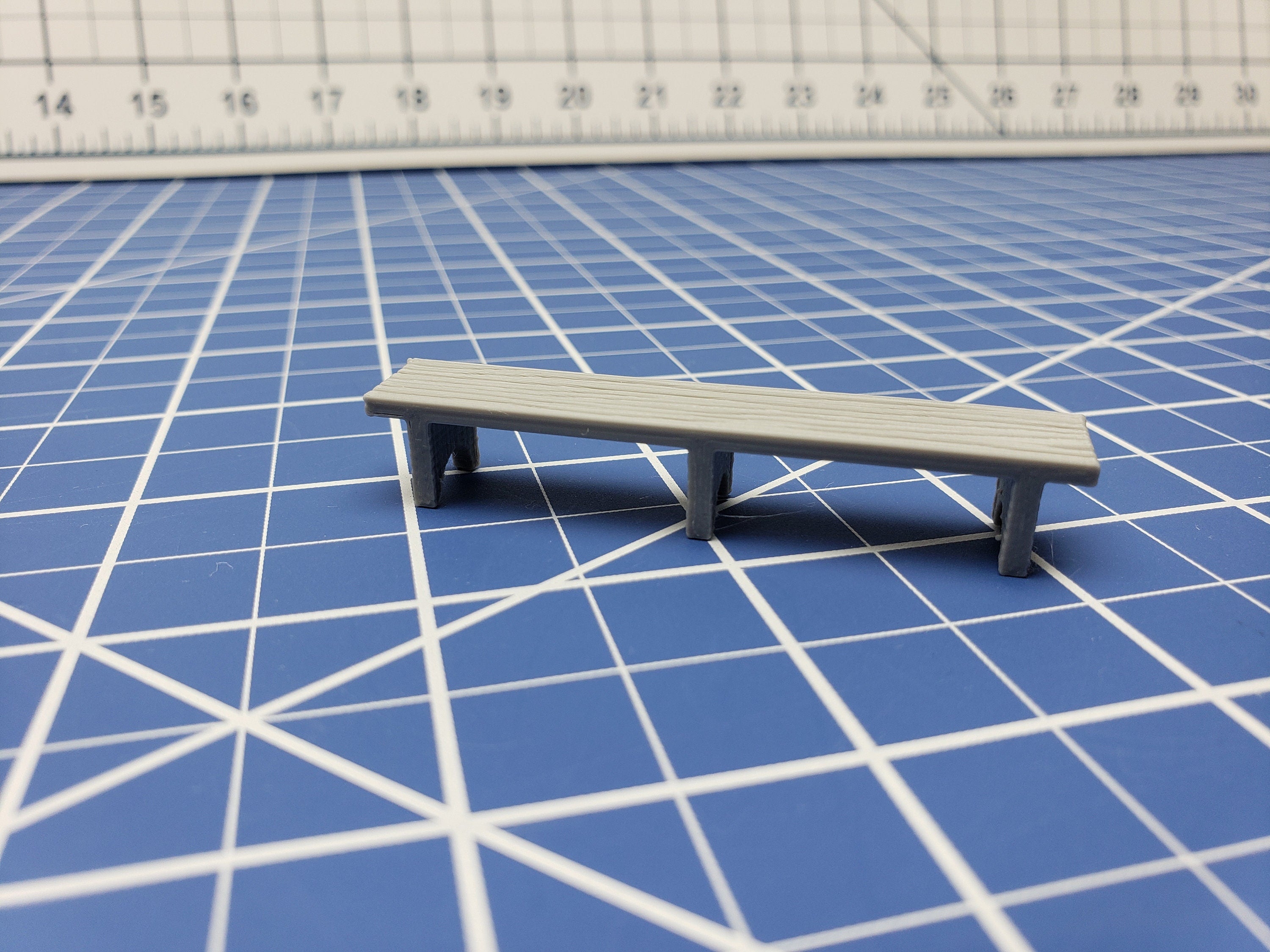 Chairs And Benches - Dragonshire - Fat Dragon Games - DND - Pathfinder - RPG - Terrain - 28 mm / 1" - Dungeon & Dragons -