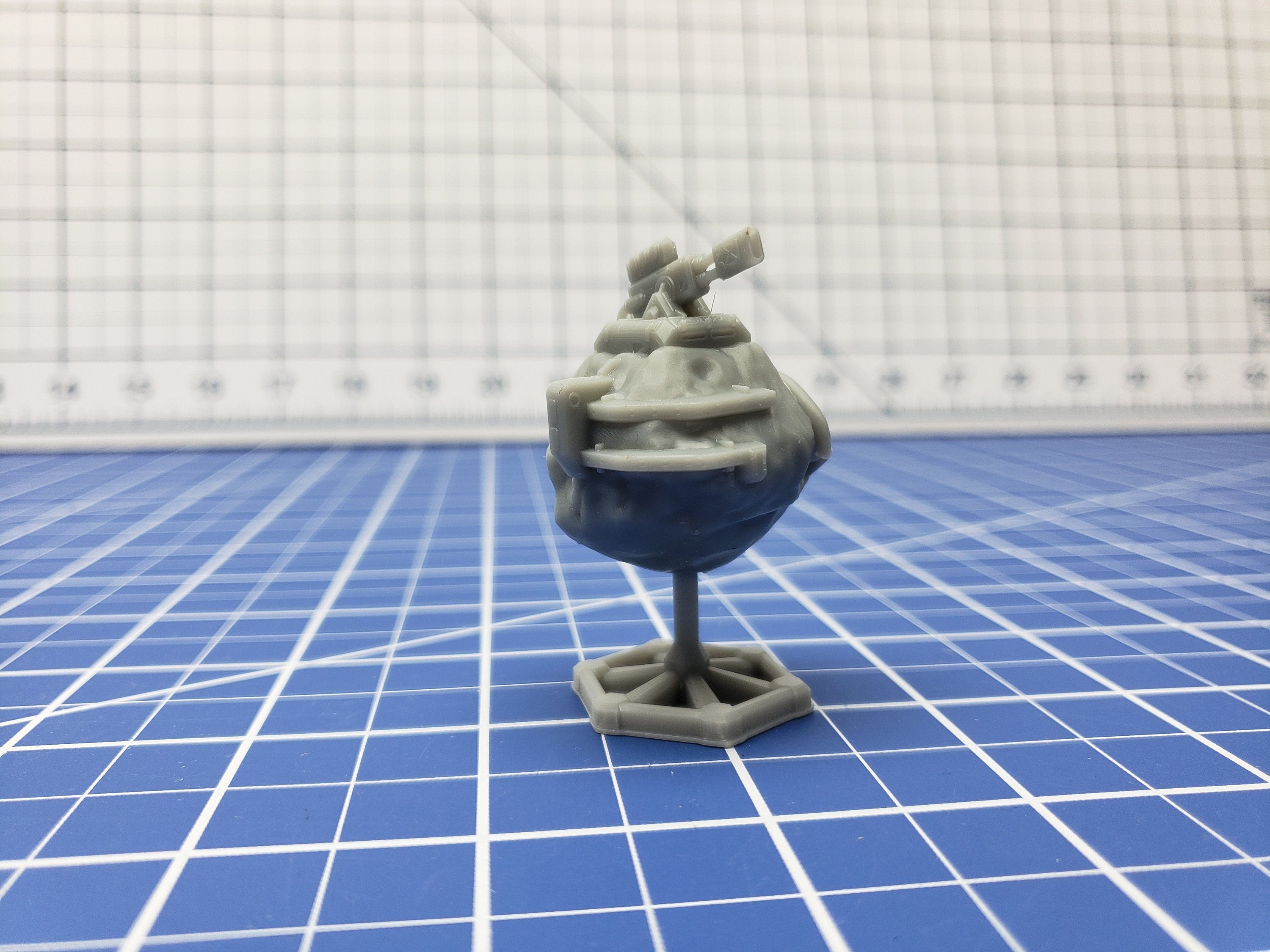 Asteroid Defense Gun 1 - The Terra Conflict - Starfinder - A Billion Suns - Starmada - War Fleets - Tabletop - EC3D