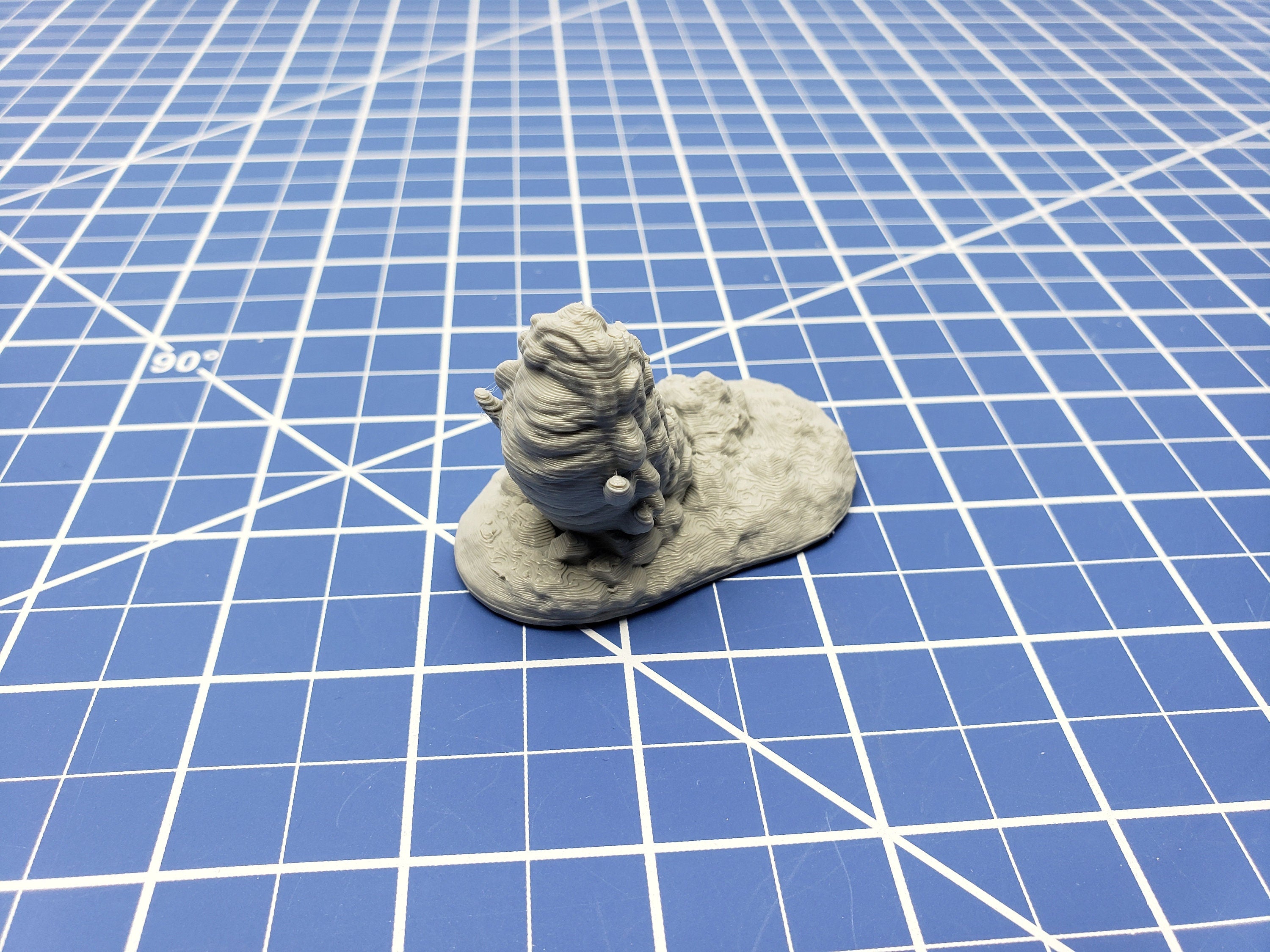 Sand Worm Mini - Ignis Quadrant - Hero's Hoard - Starfinder - Cyberpunk - Science Fiction - Syfy - RPG - Tabletop - EC3D -Miniature
