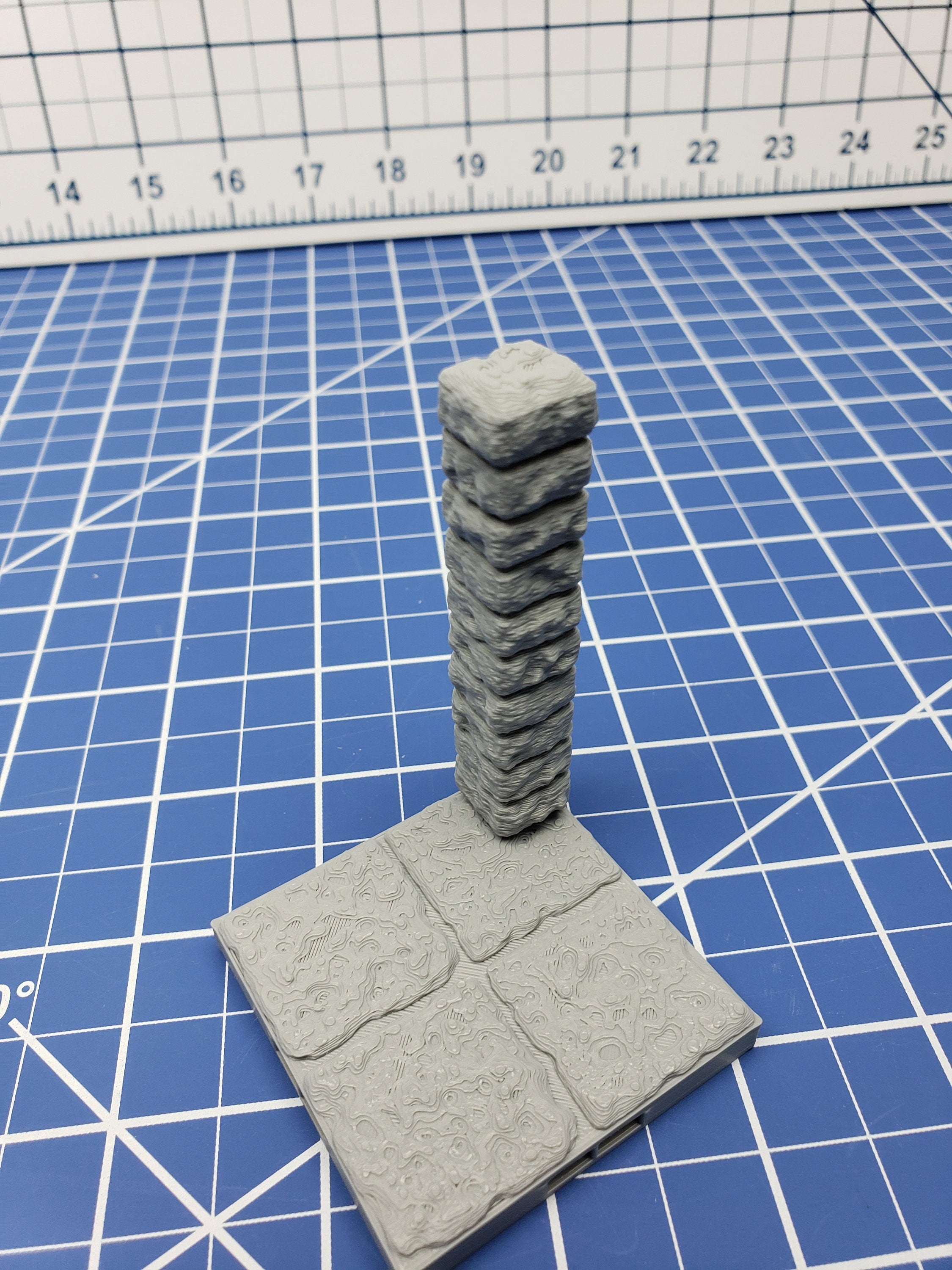 Keep Style - 3" Wall Tiles- DragonLock - DND - Pathfinder - RPG - Dungeon & Dragons - 28 mm / 1" - Terrain - Fat Dragon Games