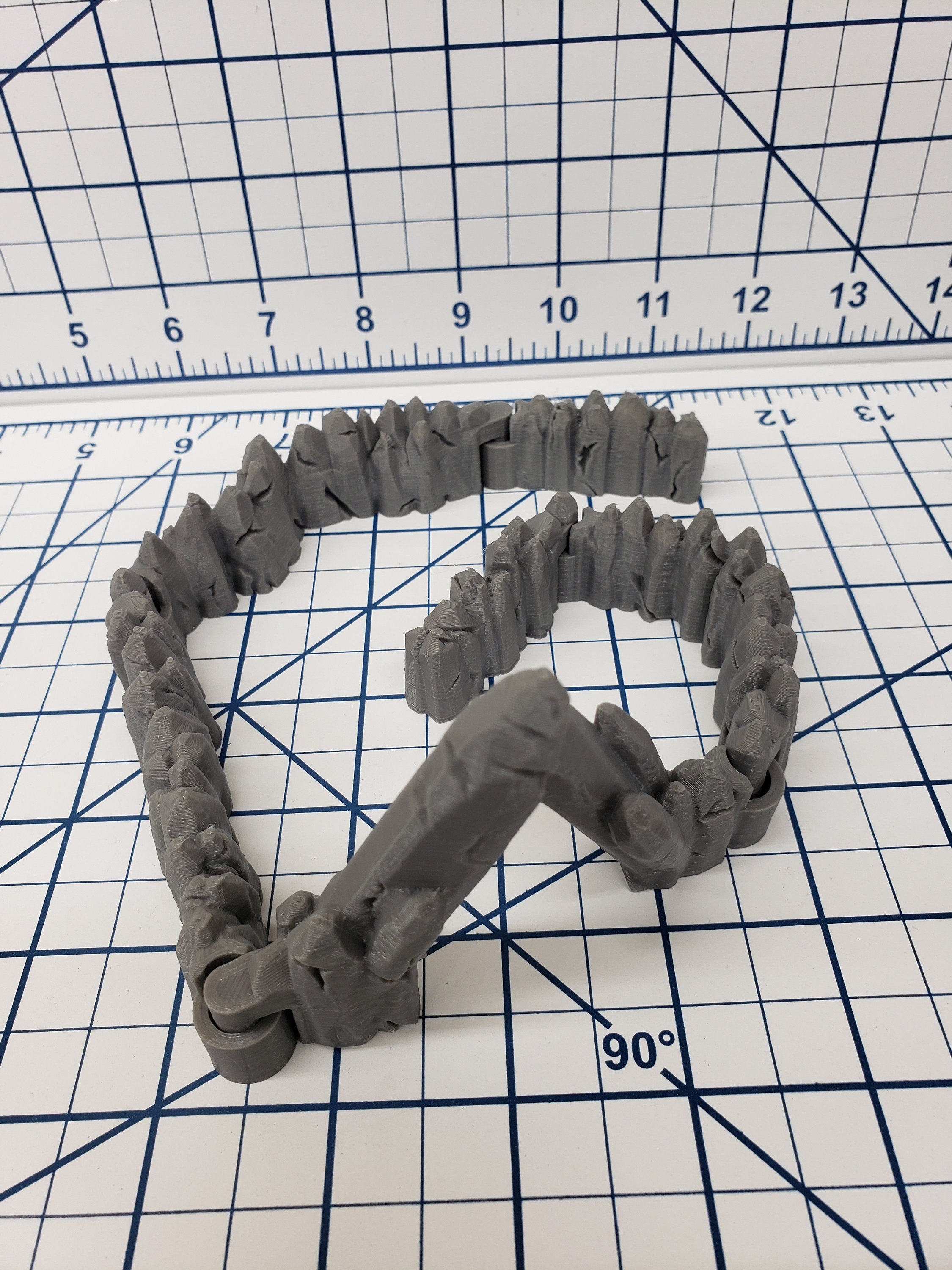 DungeonSticks - Jagged Caverns Rocky Starter Set 25 Tiles! - DND - Pathfinder - Dungeons & Dragons - Terrain - RPG - Tabletop - 28 mm / 1"