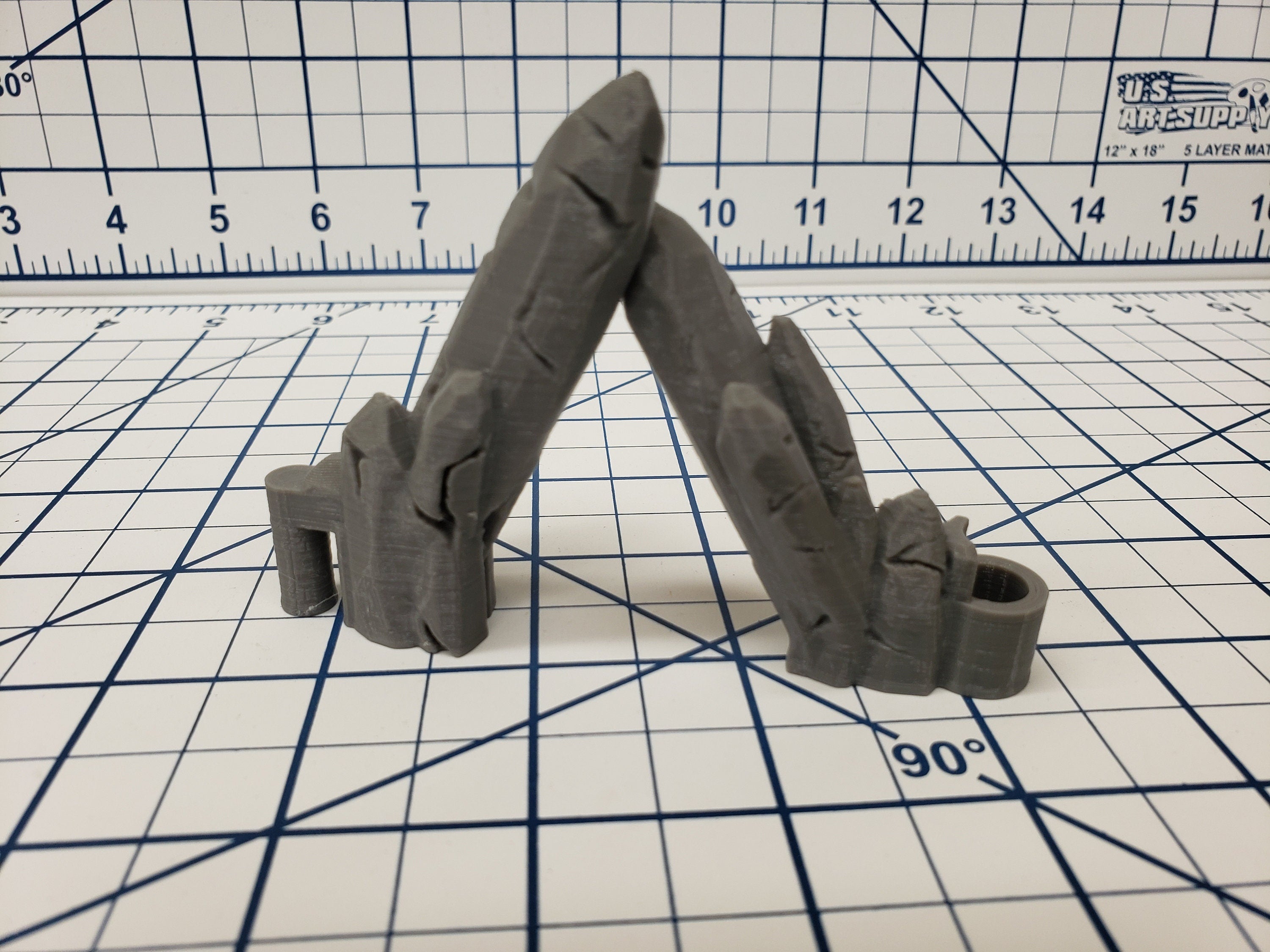 DungeonSticks - Jagged Caverns Rocky Deluxe Set 50 Tiles! - DND - Pathfinder - Dungeons & Dragons - Terrain - RPG - Tabletop - 28 mm / 1"