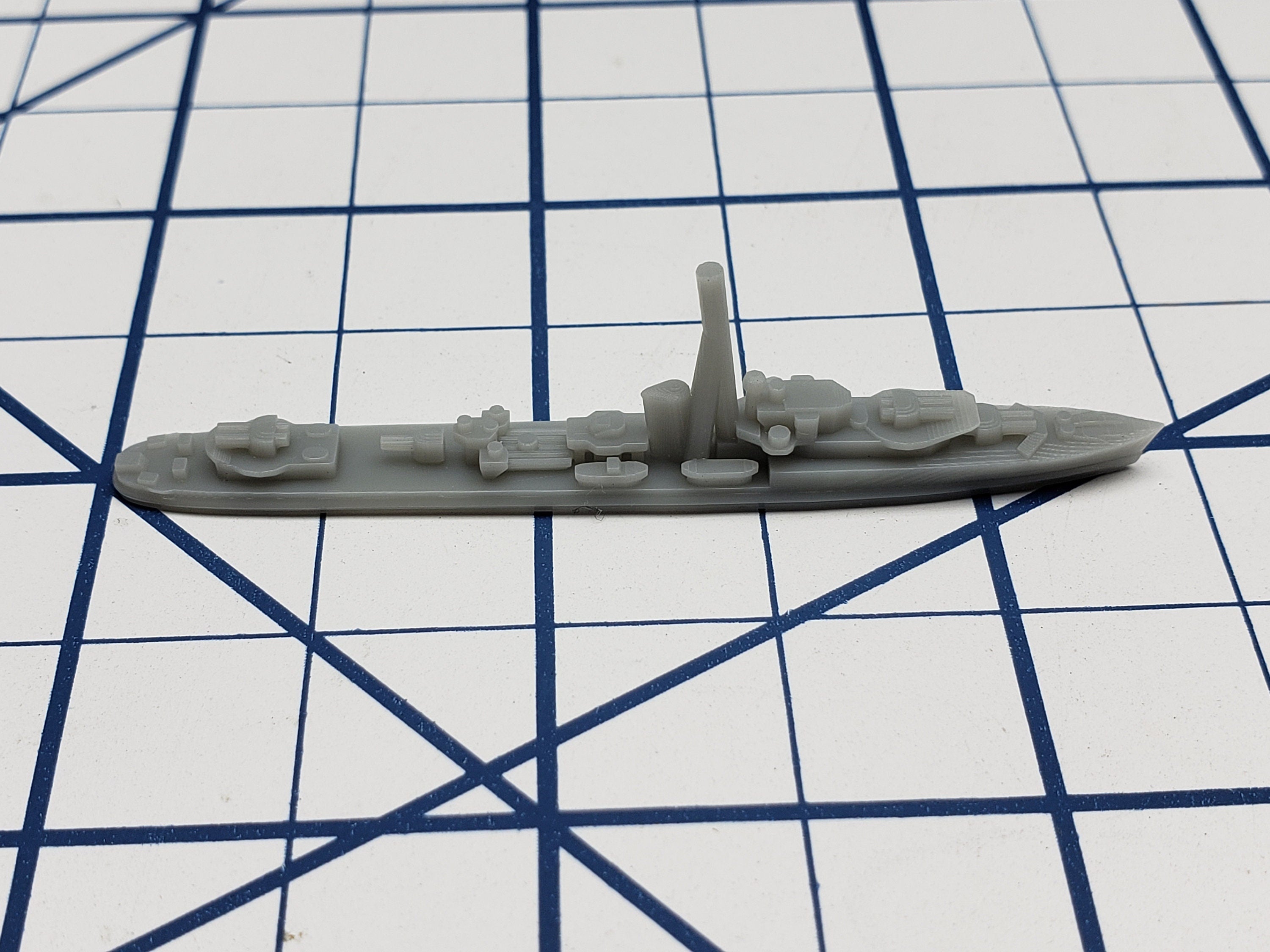 Destroyer - N Class - Royal Navy - Wargaming - Axis and Allies - Naval Miniature - Tabletop Games - Warships