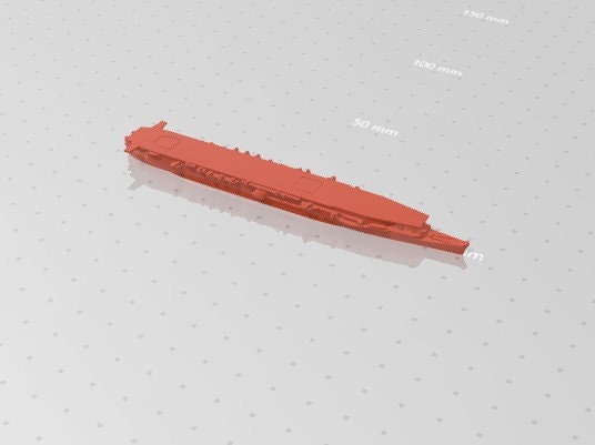 Carrier - Ryuho - IJN - Wargaming - Axis and Allies - Naval Miniature - Tabletop Games - Warships