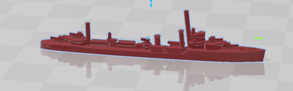 Destroyer - V Class - Royal Navy - Wargaming - Axis and Allies - Naval Miniature - Tabletop Games - Warships