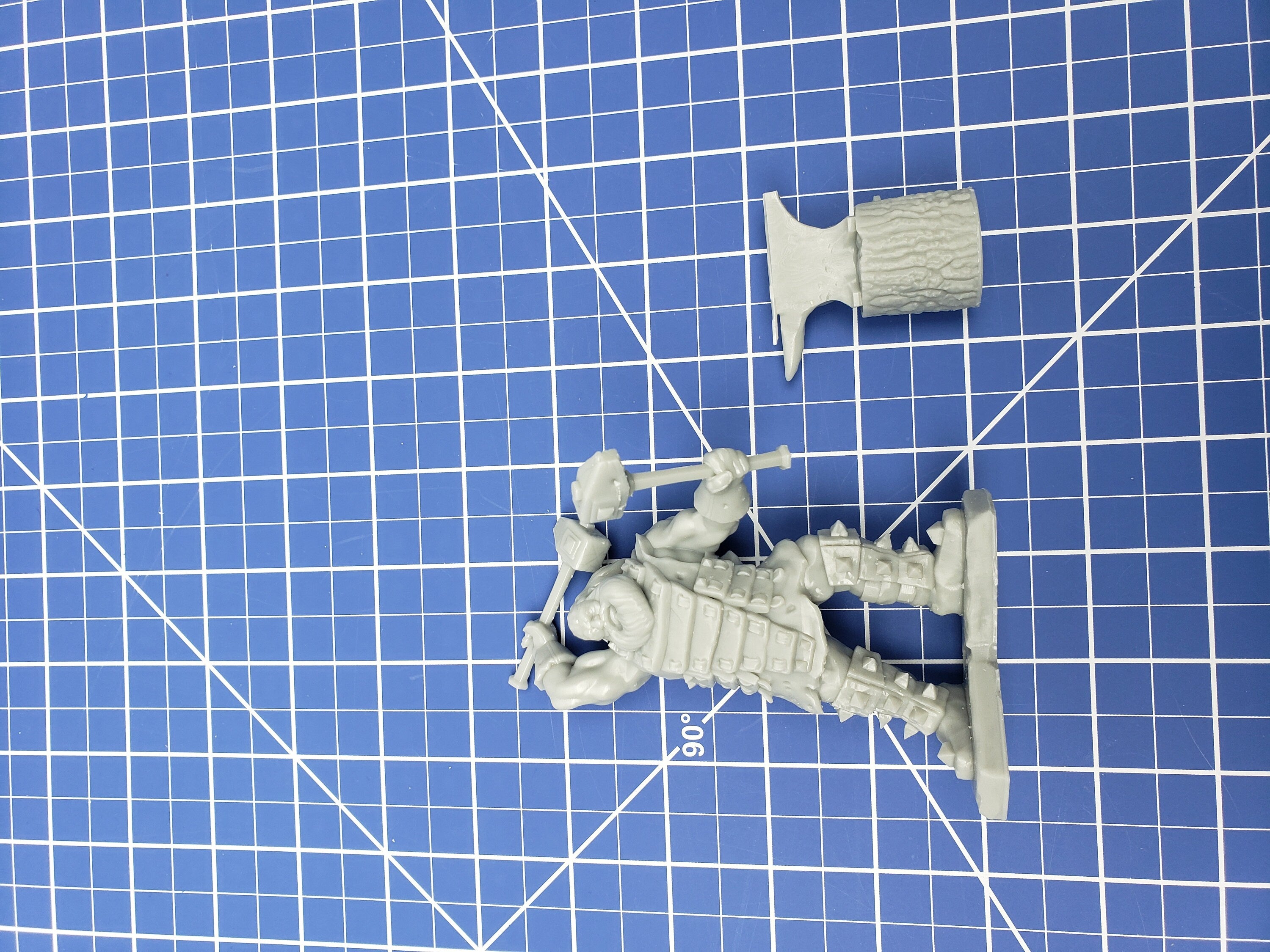 Fire Giant Mini - DND - Pathfinder - Dungeons & Dragons - RPG - Tabletop - Role Playing Game - Miniature - 28 mm