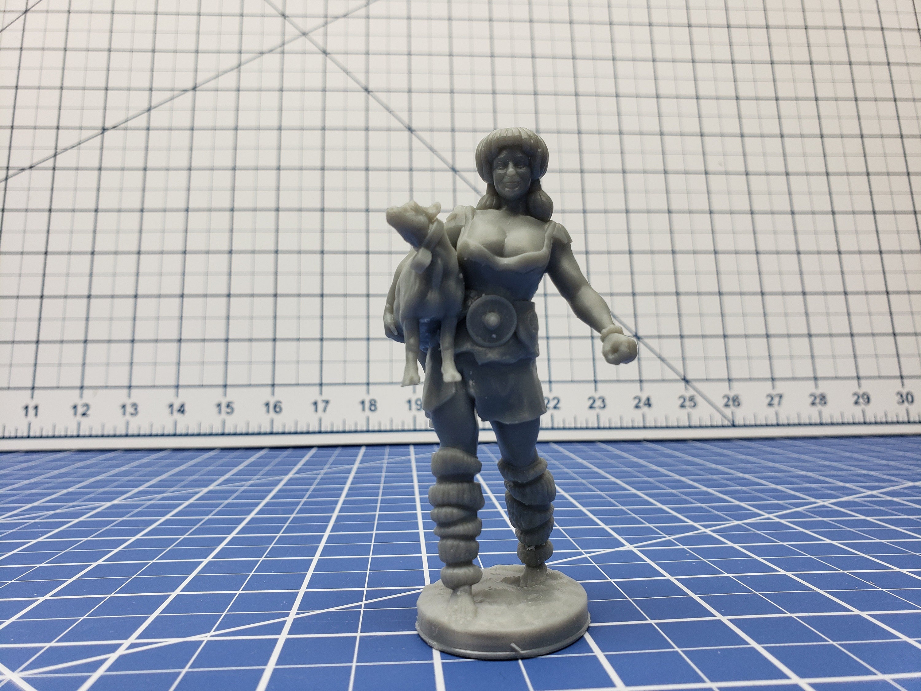 Hill Giant Mini - DND - Pathfinder - Dungeons & Dragons - RPG - Tabletop - Role Playing Game - Miniature - 28 mm