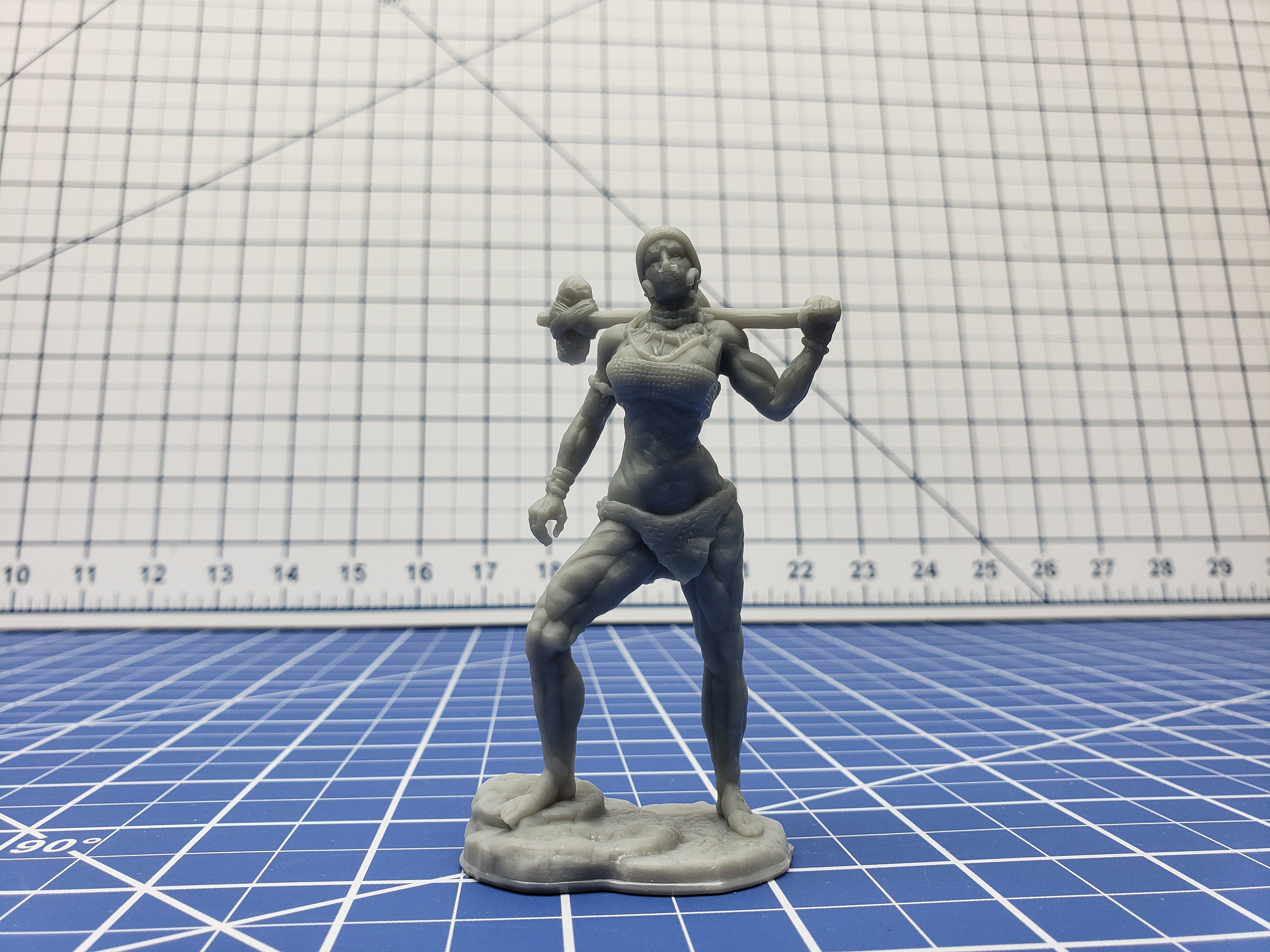 Stone Giant Mini - DND - Pathfinder - Dungeons & Dragons - RPG - Tabletop - Role Playing Game - Miniature - 28 mm