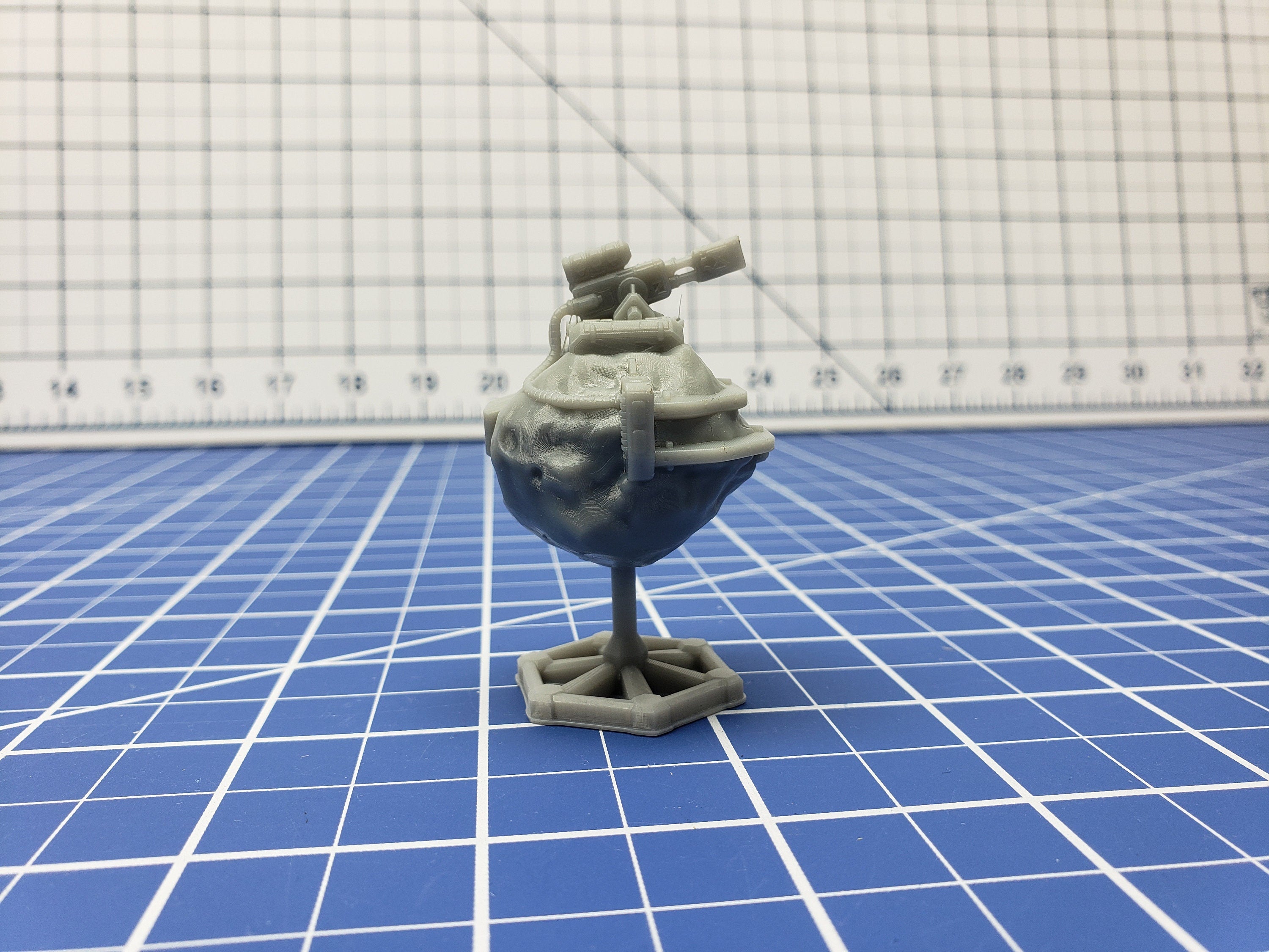 Asteroid Defense Gun 1 - The Terra Conflict - Starfinder - A Billion Suns - Starmada - War Fleets - Tabletop - EC3D