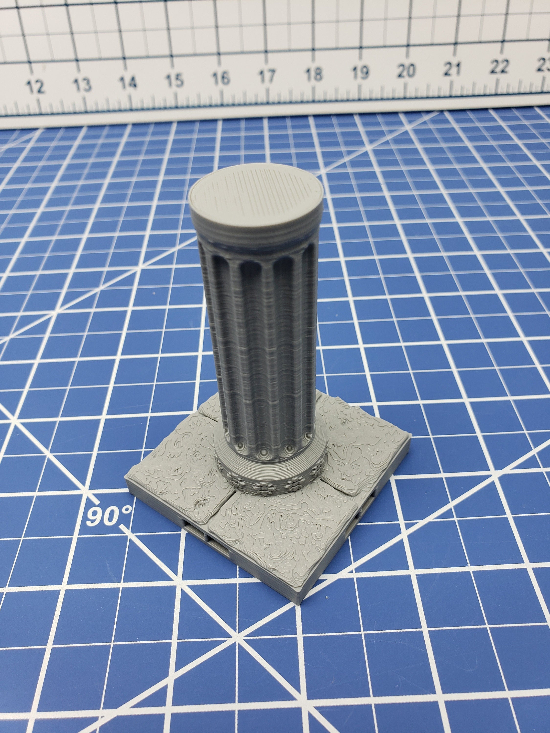 Keep Style - 3" Wall Tiles- DragonLock - DND - Pathfinder - RPG - Dungeon & Dragons - 28 mm / 1" - Terrain - Fat Dragon Games