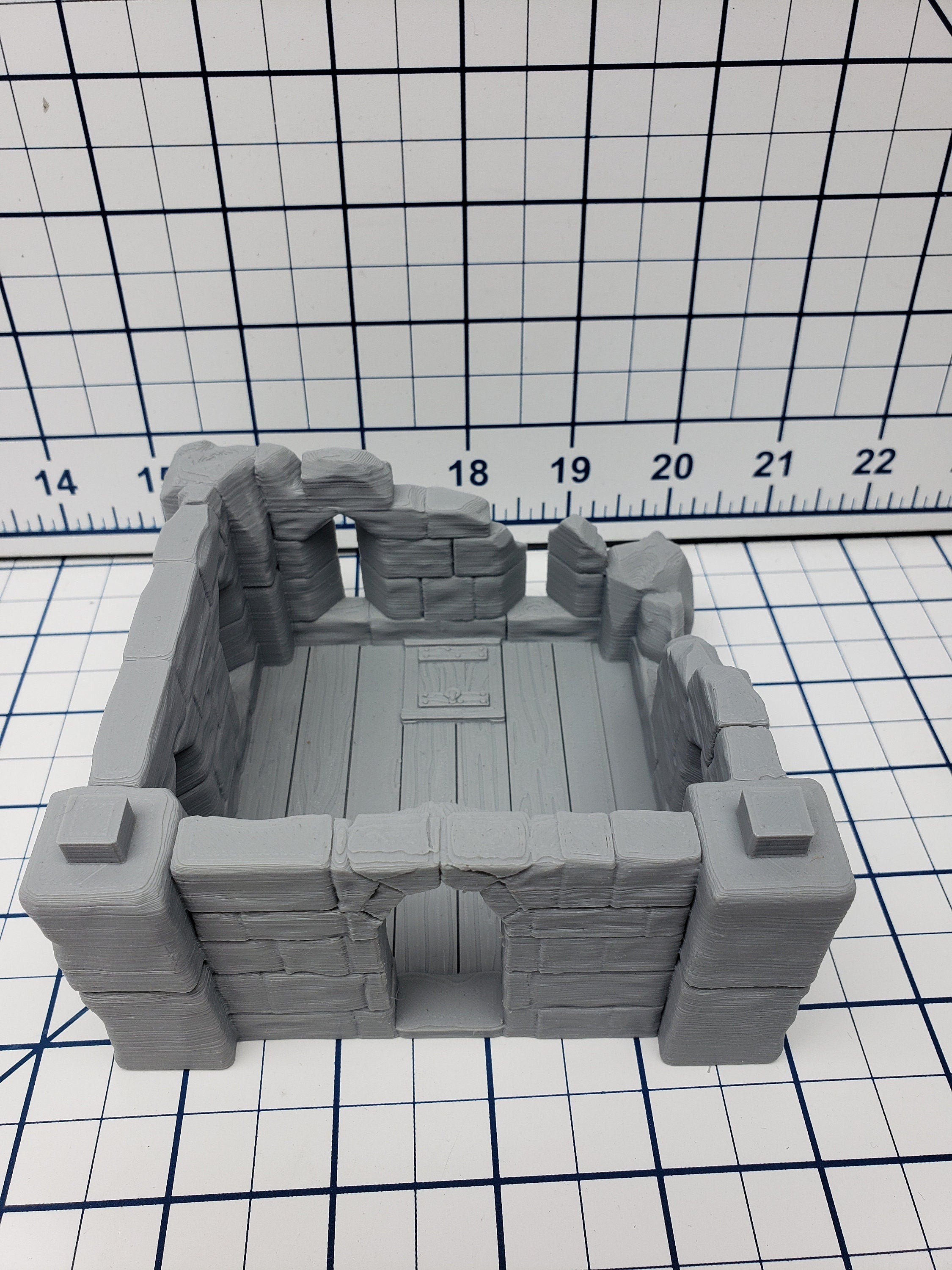 Castle Tower Ruins - DND - Dungeons & Dragons - RPG - Pathfinder - Tabletop - TTRPG - Devious Games - 28 mm