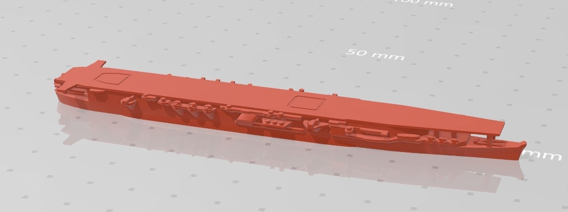 Carrier - Ryuho - IJN - Wargaming - Axis and Allies - Naval Miniature - Tabletop Games - Warships