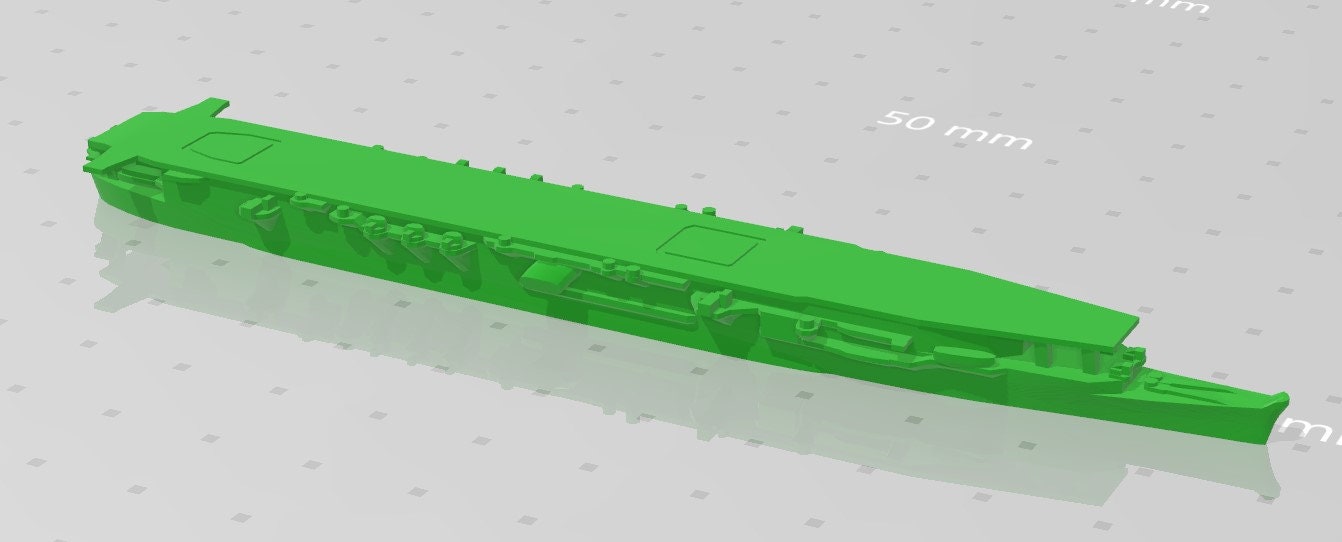 Carrier - Ryuho - IJN - Wargaming - Axis and Allies - Naval Miniature - Tabletop Games - Warships