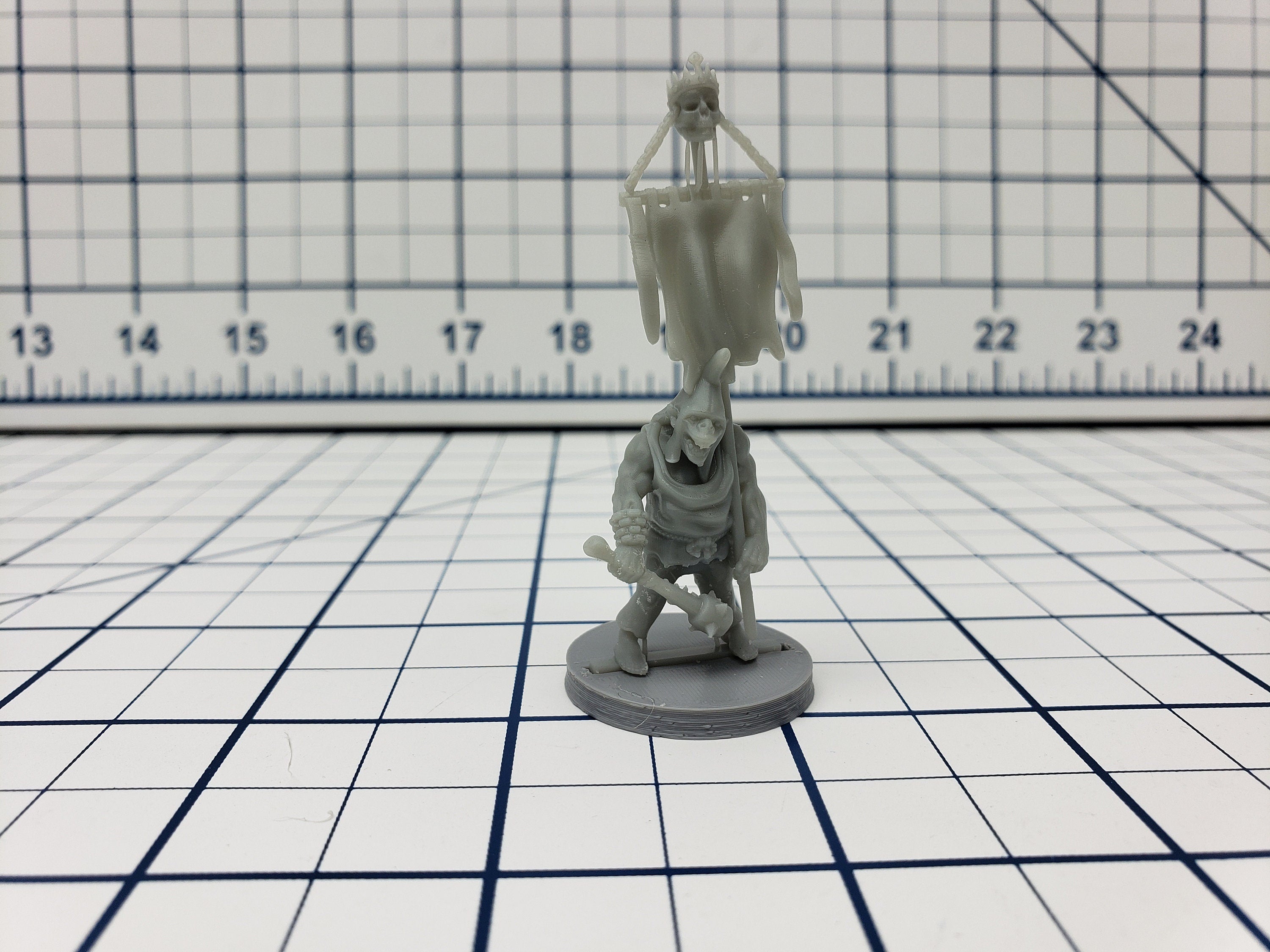 Orc Minis - Thug Captain and Auxiliaries - Slottabase - DND - Pathfinder - Dungeons & Dragons - RPG - Tabletop - Role Playing Game - 28 mm