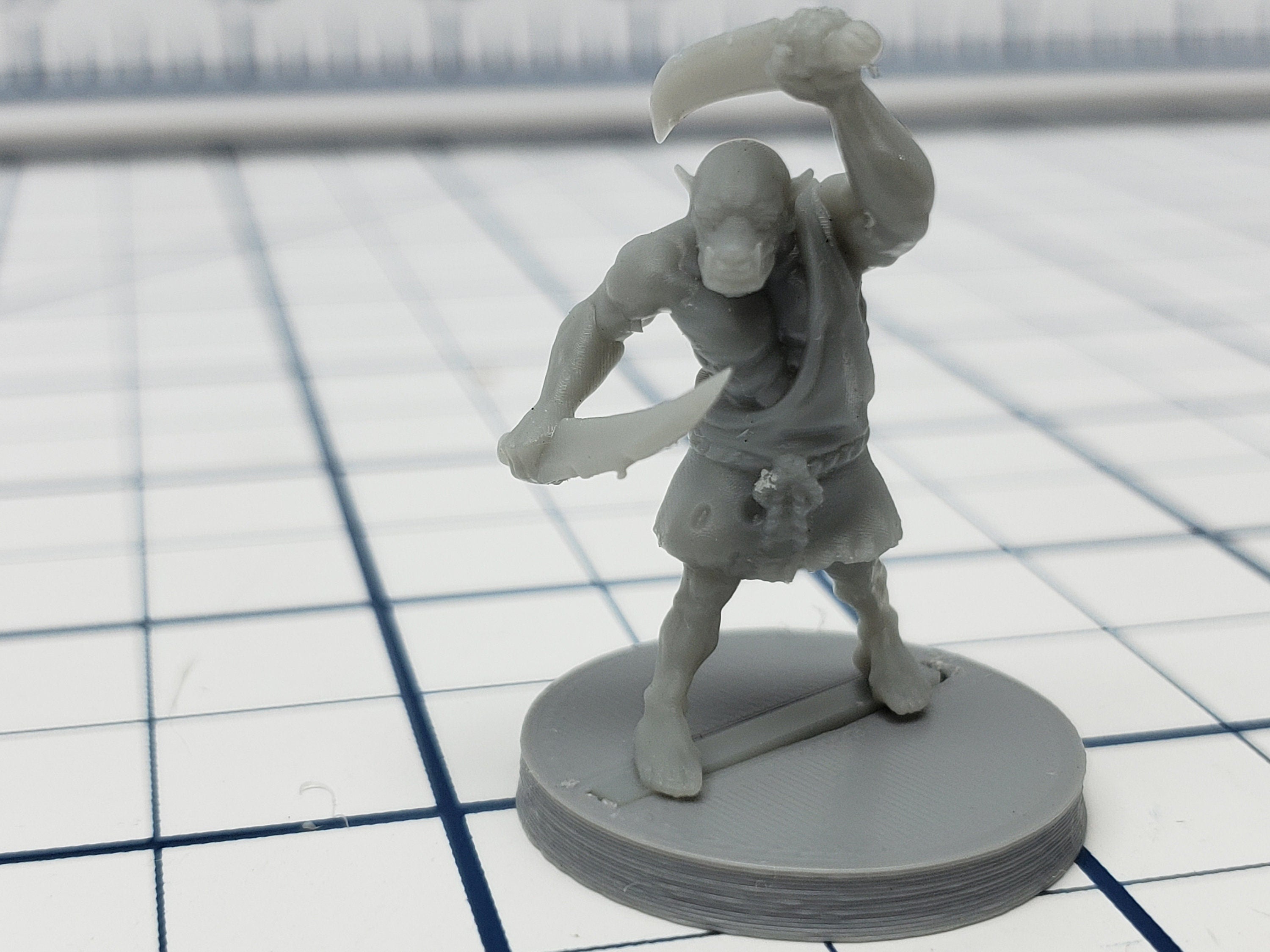 Orc Minis - Thugs - Slottabase - DND - Pathfinder - Dungeons & Dragons - RPG - Tabletop - Role Playing Game - Miniatures - 28 mm