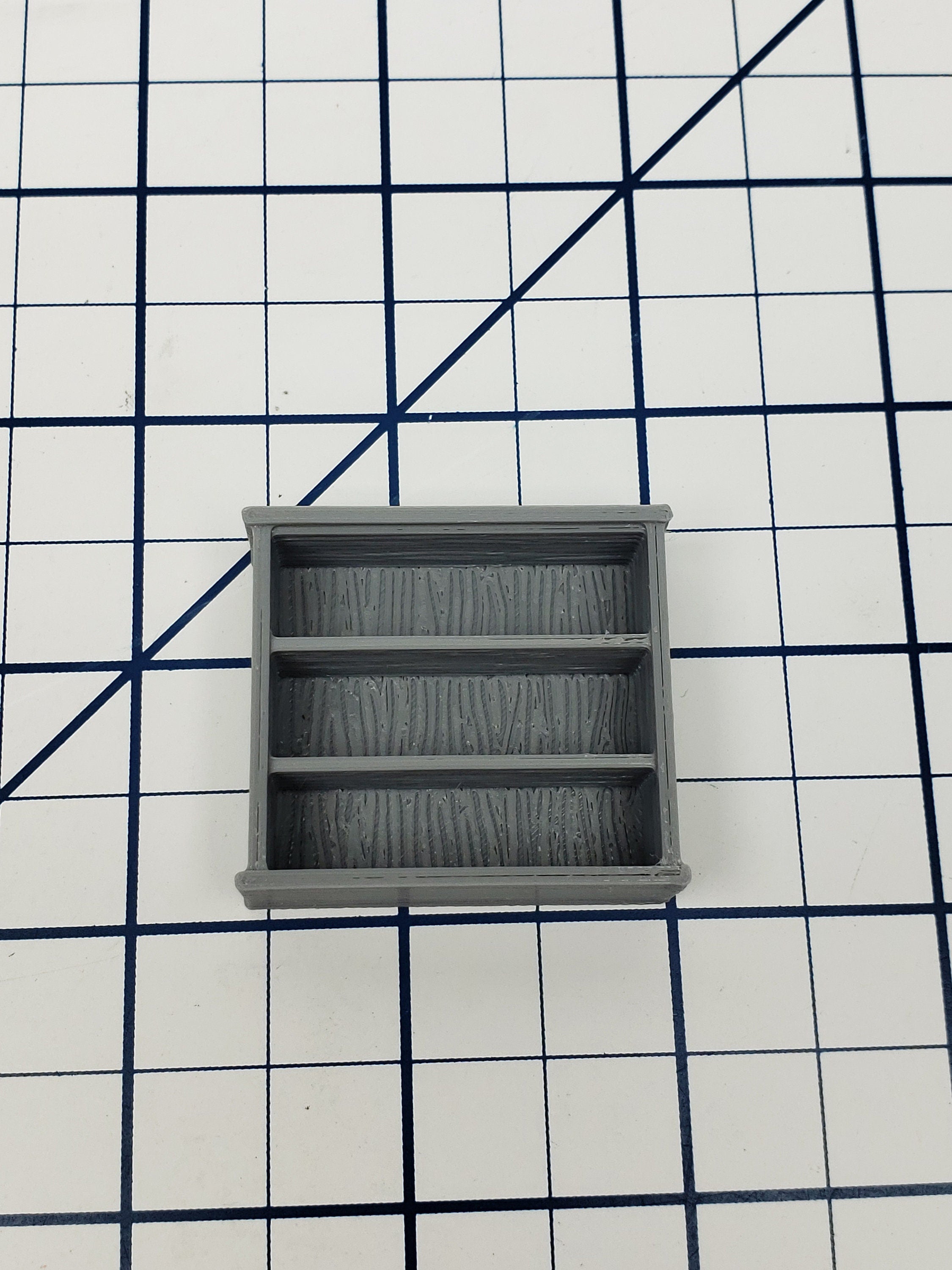 Bookcase Plain Design - Dragonshire - Fat Dragon Games - DND - Pathfinder - RPG - Terrain - 28 mm / 1" - Dungeon & Dragons