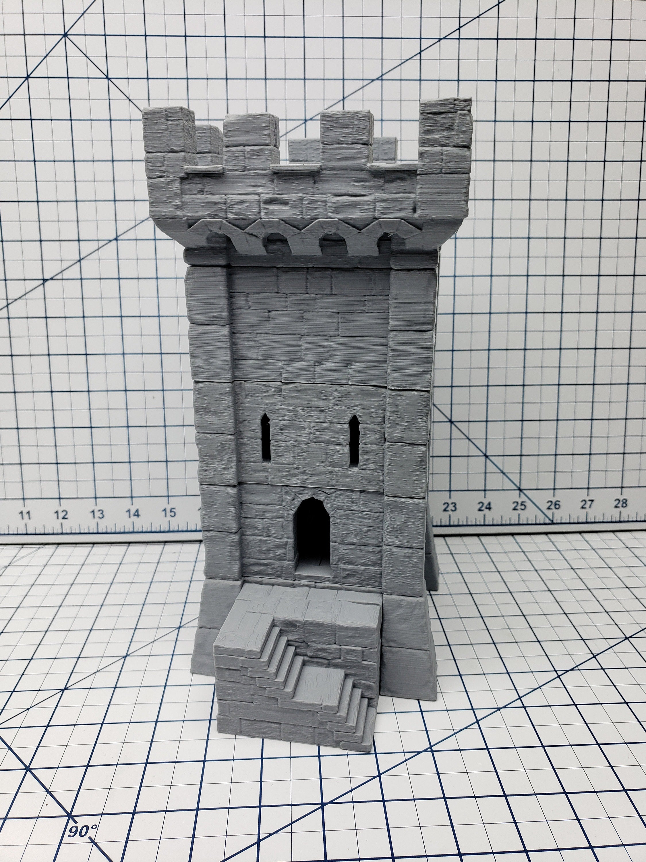 Castle Tower Floors - DND - Dungeons & Dragons - RPG - Pathfinder - Tabletop - TTRPG - Devious Games - 28 mm