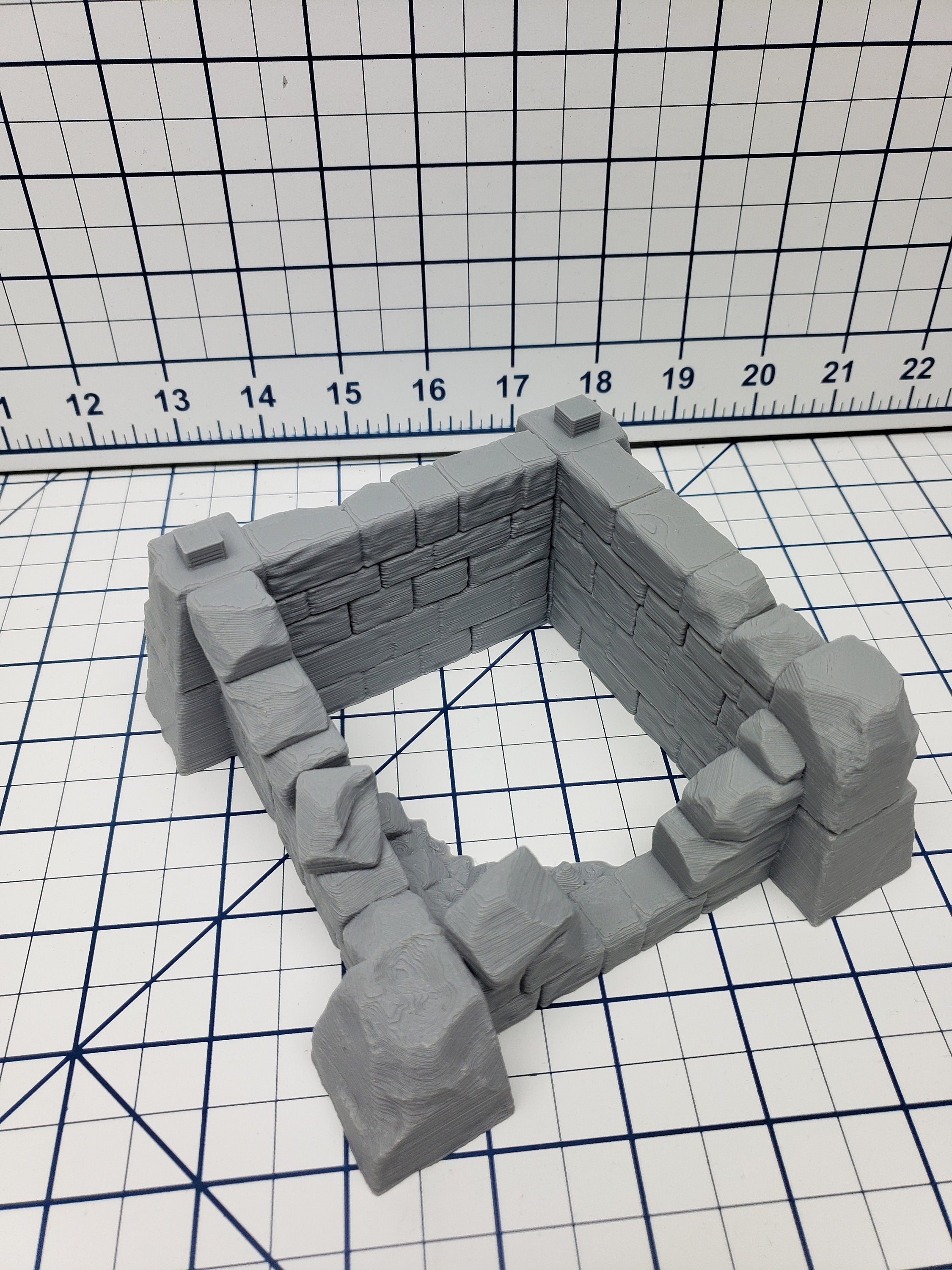 Castle Tower Ruins - DND - Dungeons & Dragons - RPG - Pathfinder - Tabletop - TTRPG - Devious Games - 28 mm