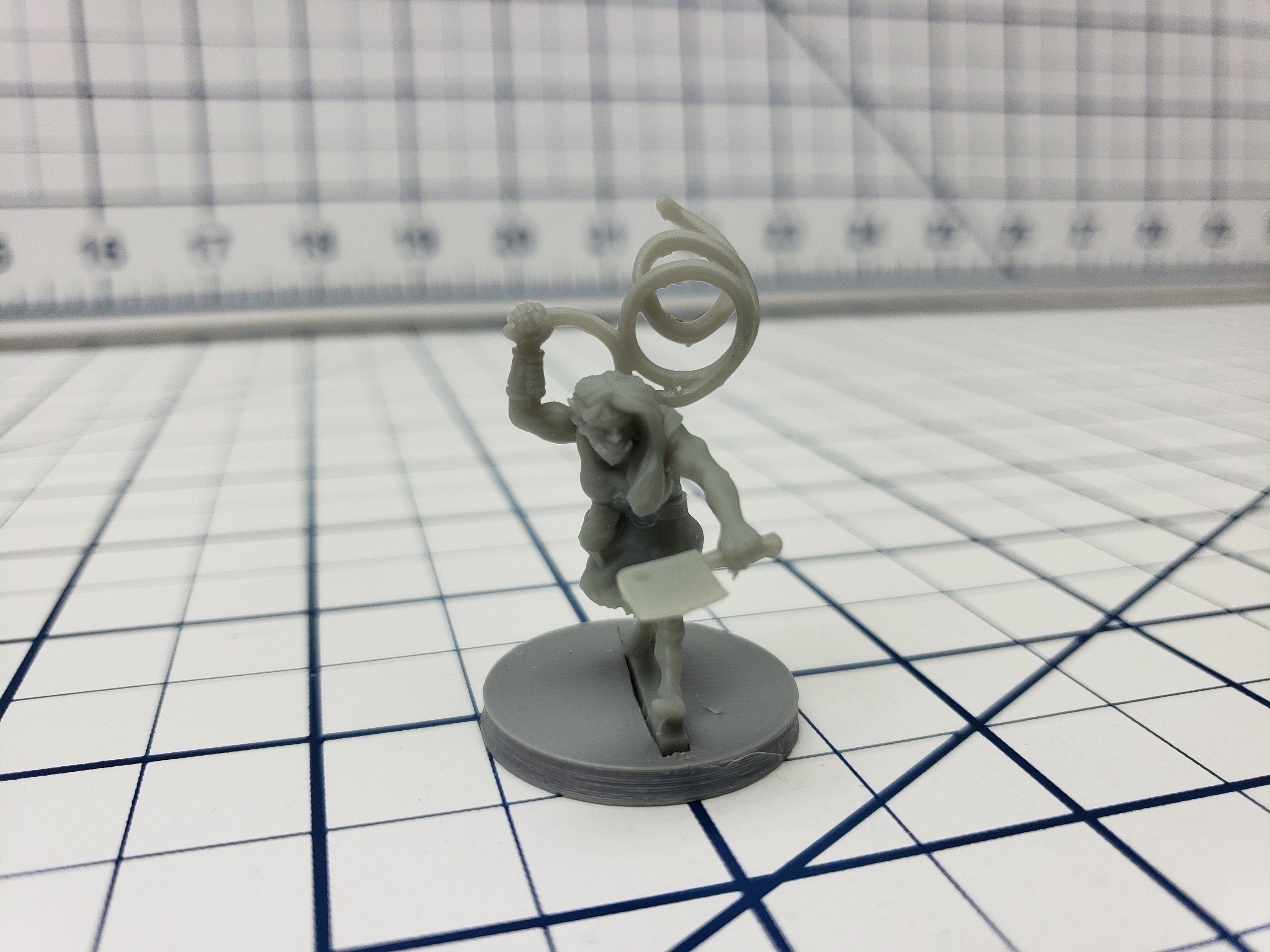 Orc Minis - Thug Captain and Auxiliaries - Slottabase - DND - Pathfinder - Dungeons & Dragons - RPG - Tabletop - Role Playing Game - 28 mm