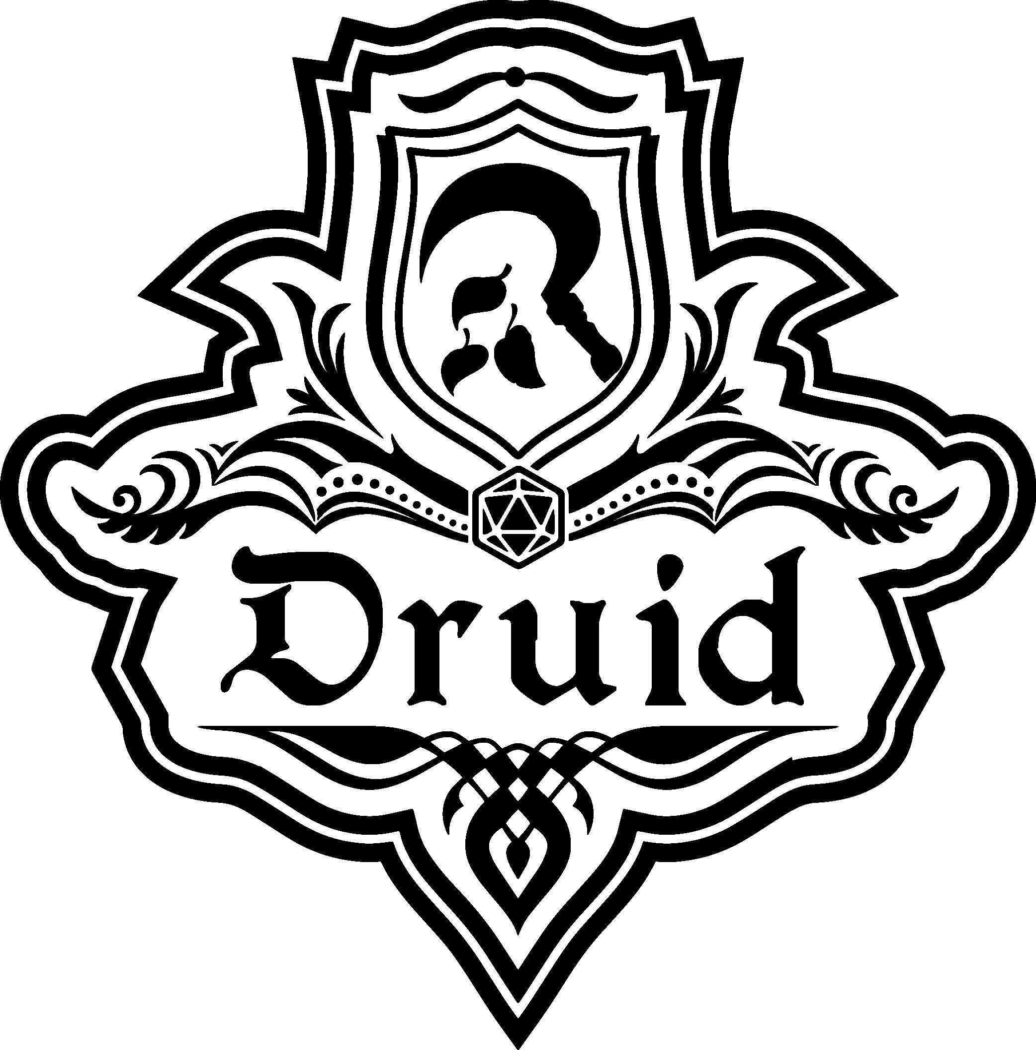 Dungeons and Dragons Class Emblem Set 1 - Dice Tray - Multiple Designs - Leatherette Snap Up Tray - D&D - Dungeons and Dragons - Fantasy