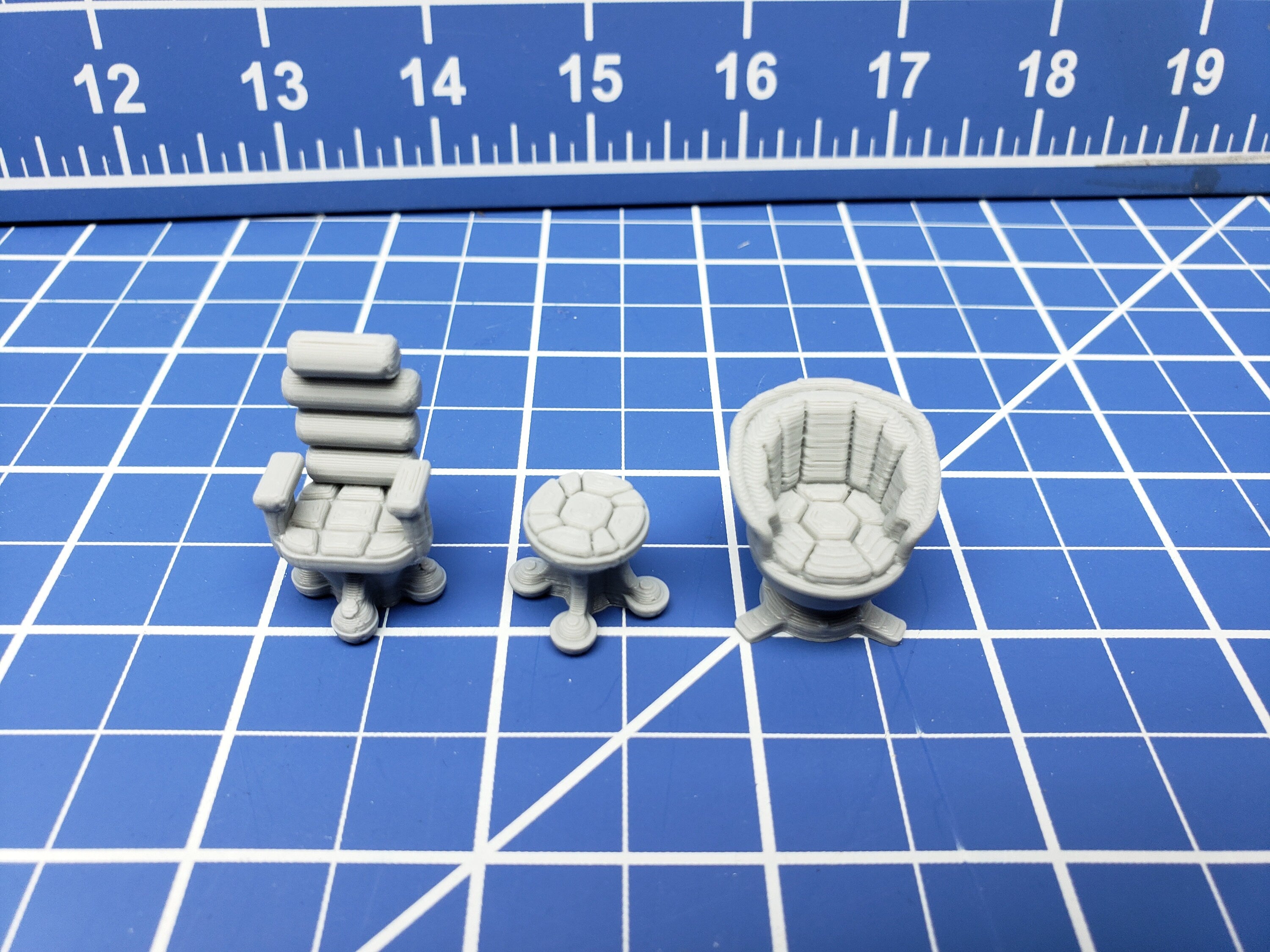 Office Furniture - Ignis Quadrant - Starfinder - Cyberpunk - Science Fiction - Syfy - RPG - Tabletop - Scatter - Terrain