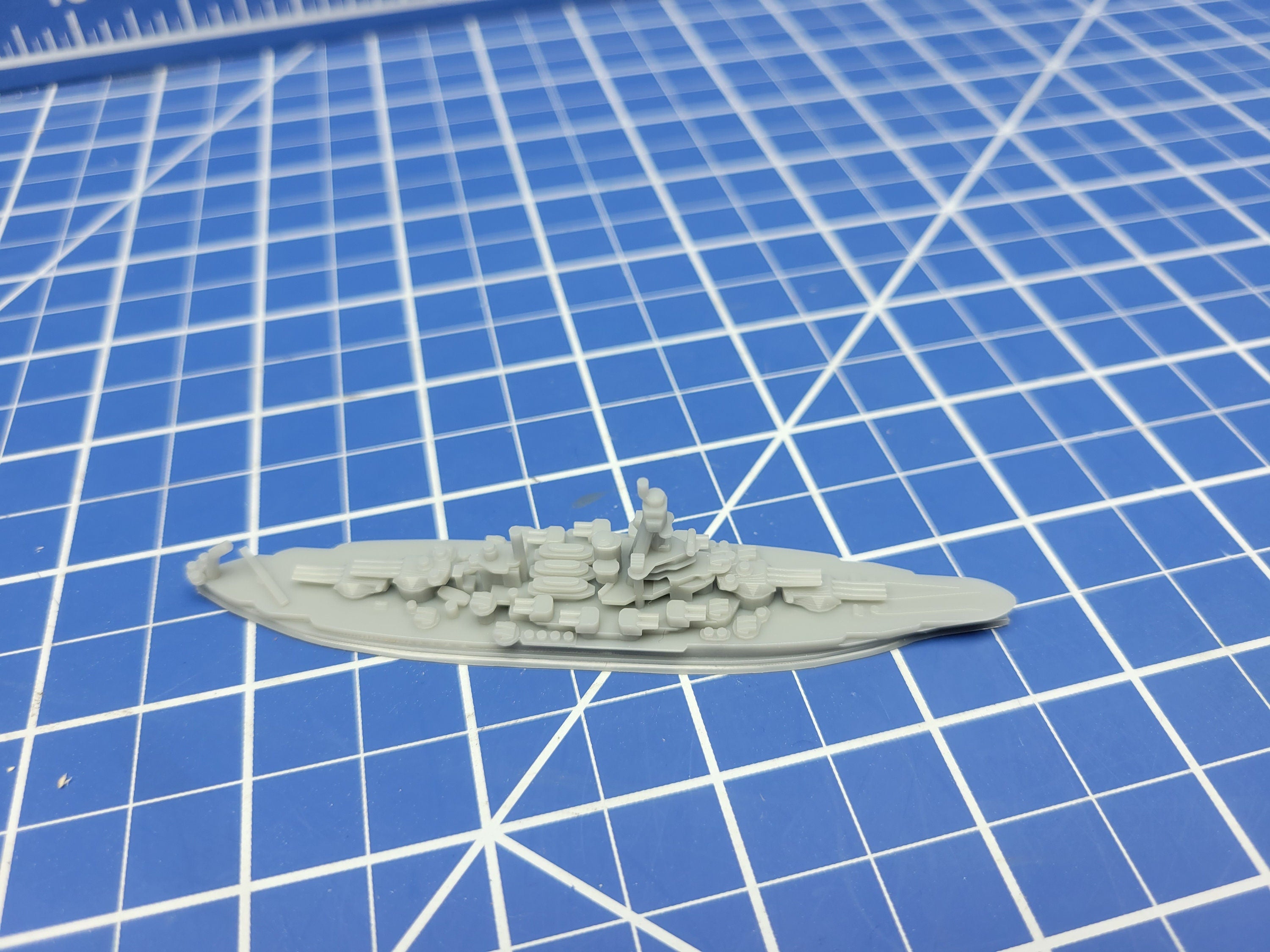 Battleship - Pennsylvania - 1944 Variant - US Navy - Wargaming - Axis and Allies - Naval Miniature - Tabletop - Warships
