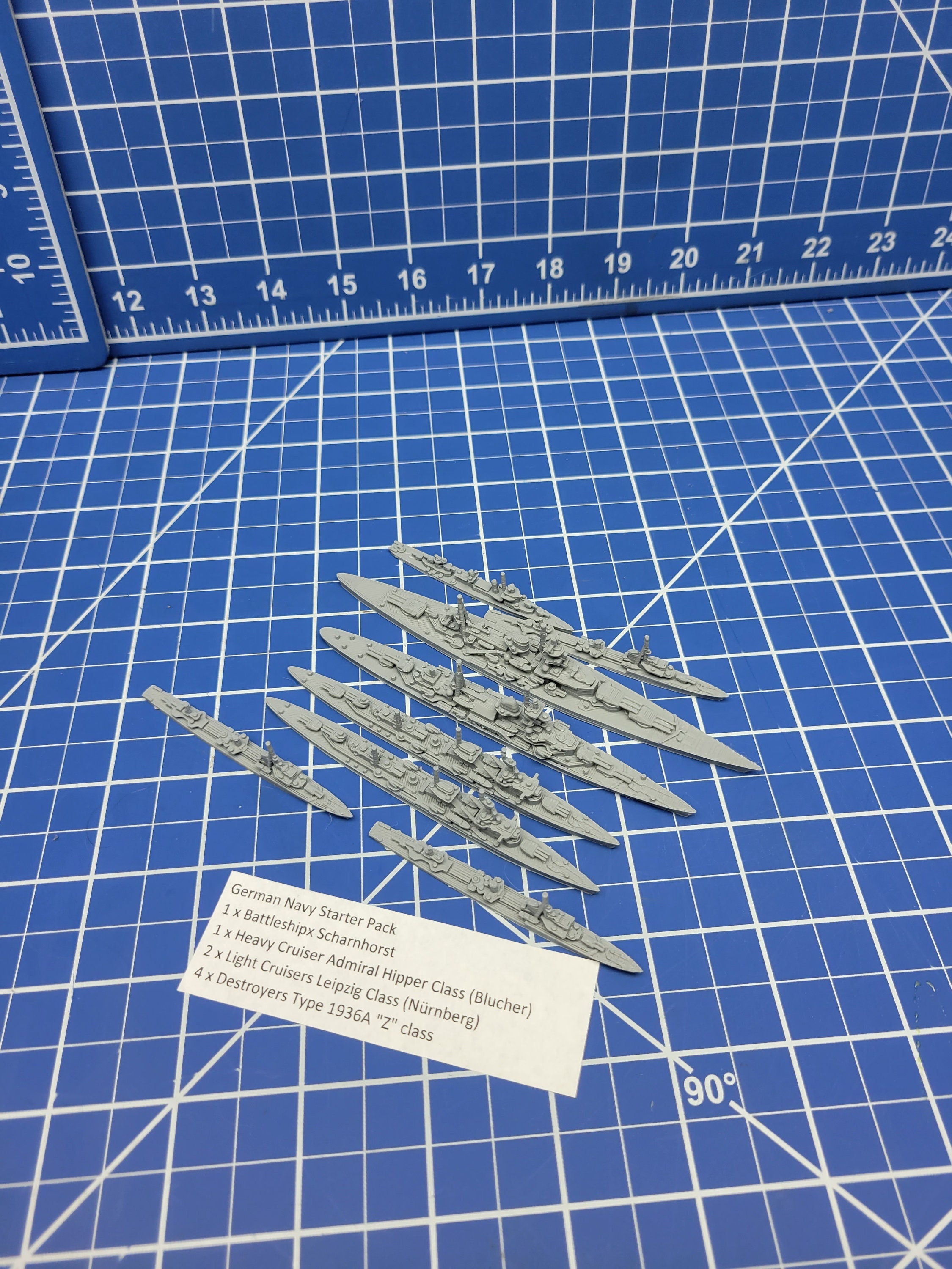 Fleet Packs - Wargaming - Admiral Wargame - Axis and Allies - Naval Miniature - Tabletop Games - Warships