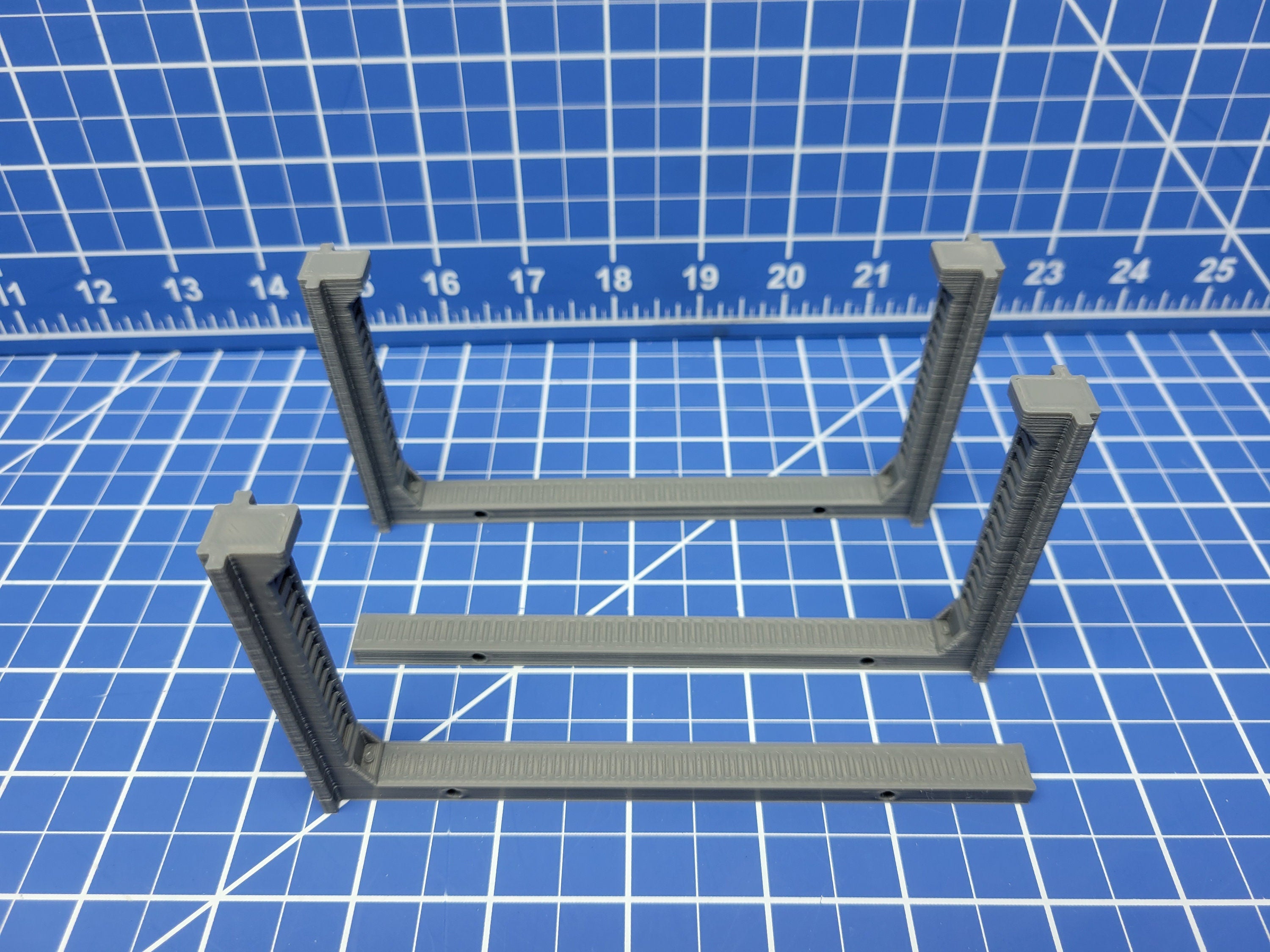 Long Room Floor Tiles - Atomic Shelter - Atom Punk - Starfinder - Cyberpunk - Science Fiction - Syfy - RPG - Tabletop - Scatter - 28mm