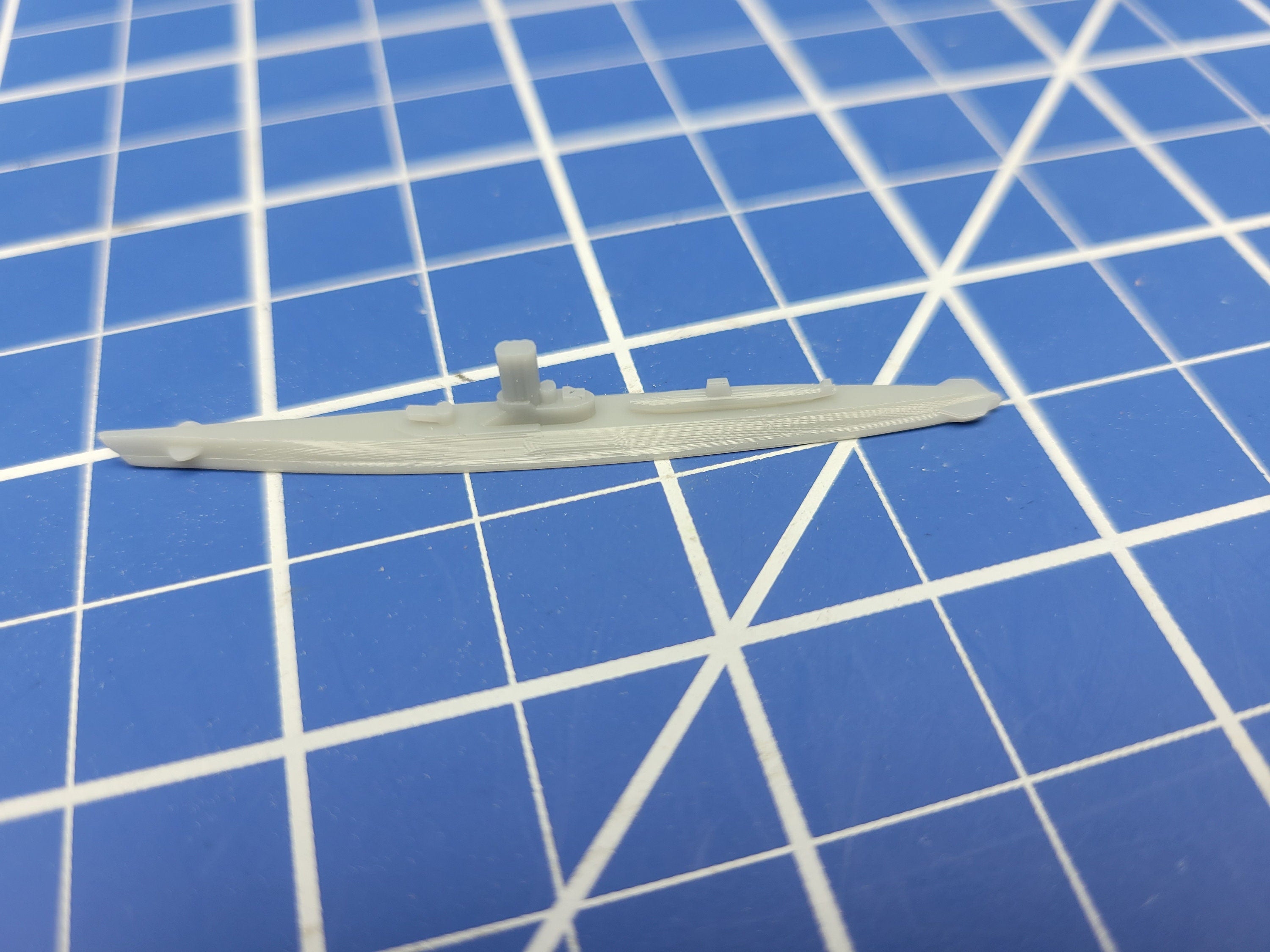 Submarine - Type C1 with Midget Submarine - IJN - Wargaming - Axis and Allies - Naval Miniature - Tabletop Games - Warships