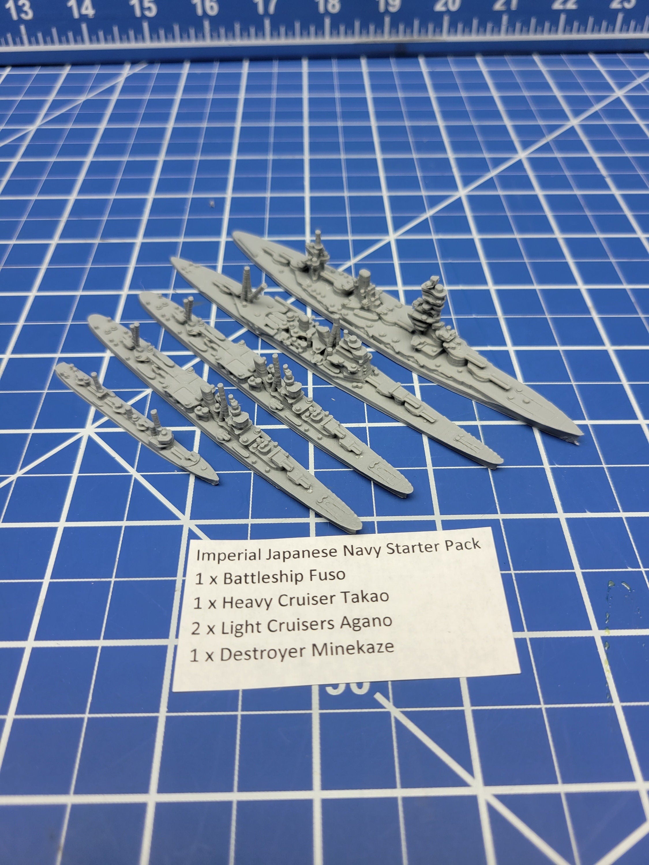 Fleet Packs - Wargaming - Admiral Wargame - Axis and Allies - Naval Miniature - Tabletop Games - Warships