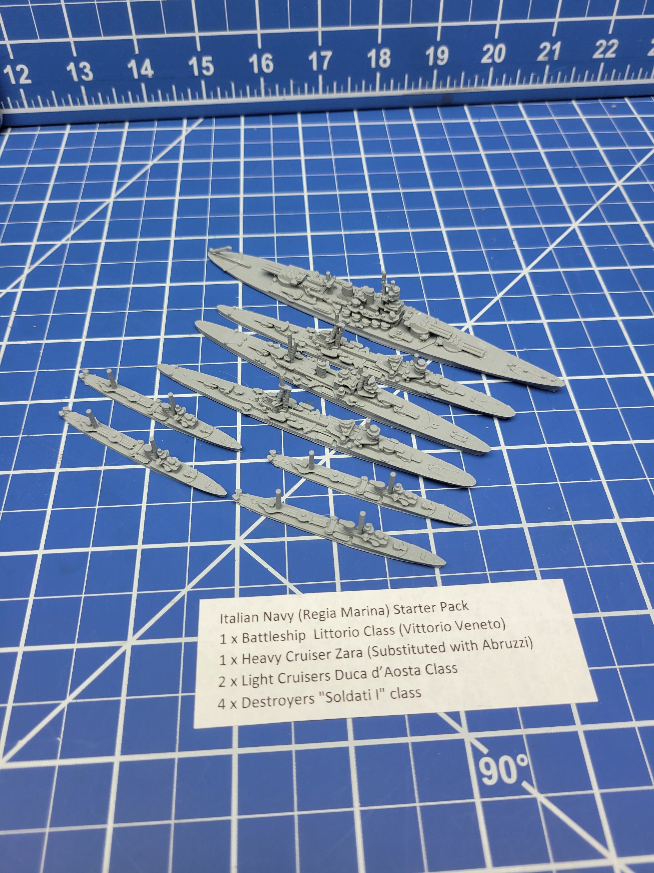 Fleet Packs - Wargaming - Admiral Wargame - Axis and Allies - Naval Miniature - Tabletop Games - Warships