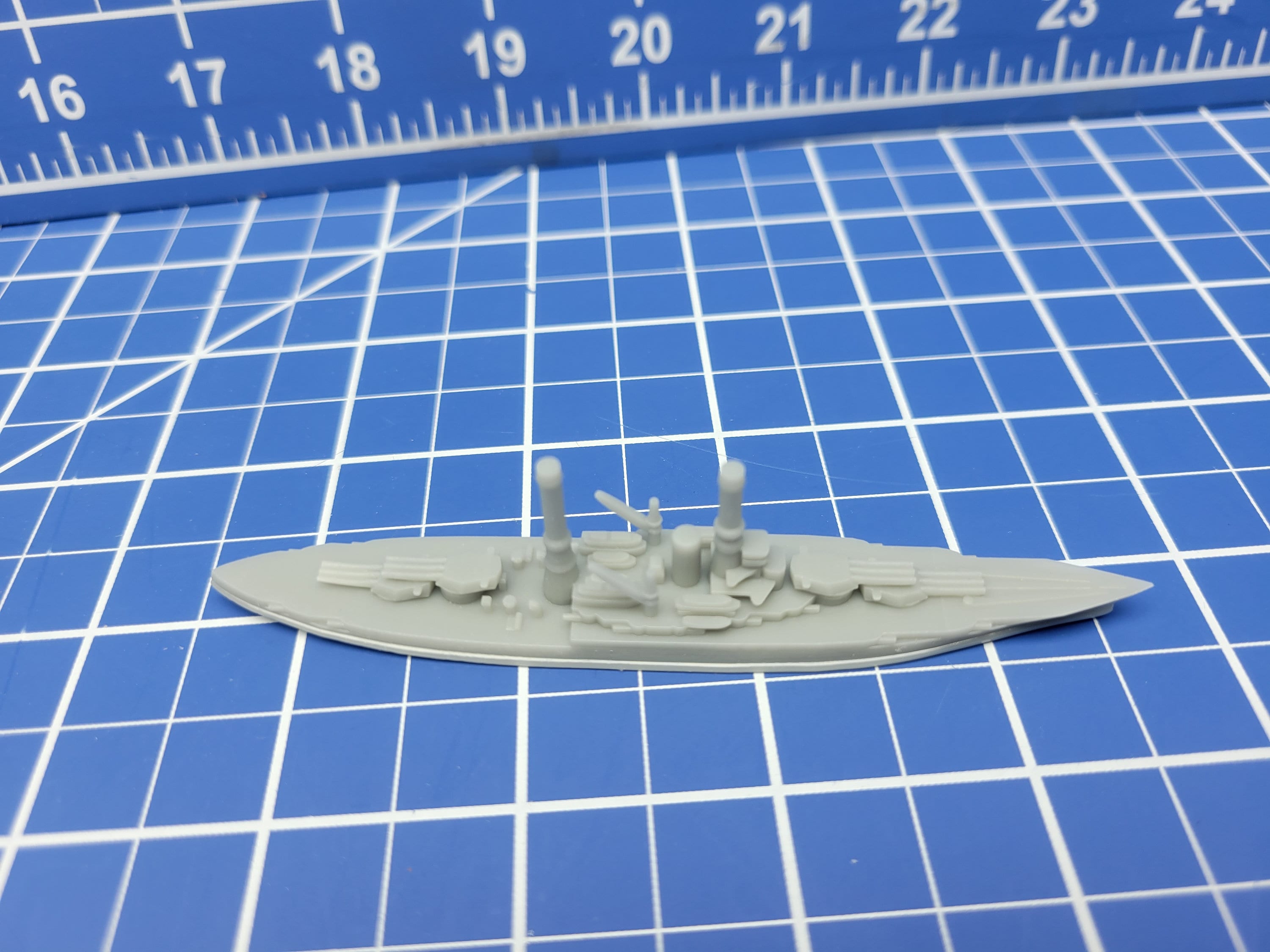 Battleship - New Mexico - 1919 Variant -US Navy - Wargaming - Axis and Allies - Naval Miniature - Tabletop Games - Warships