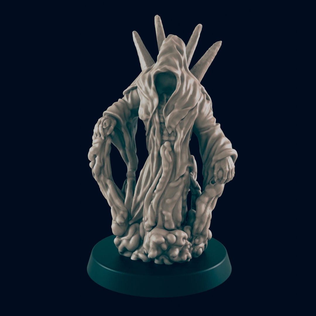 Wraith - Minis - Beasts and Badies - Hero's Hoard - DND - Pathfinder - Dungeons & Dragons - RPG - Tabletop - EC3D - Miniature
