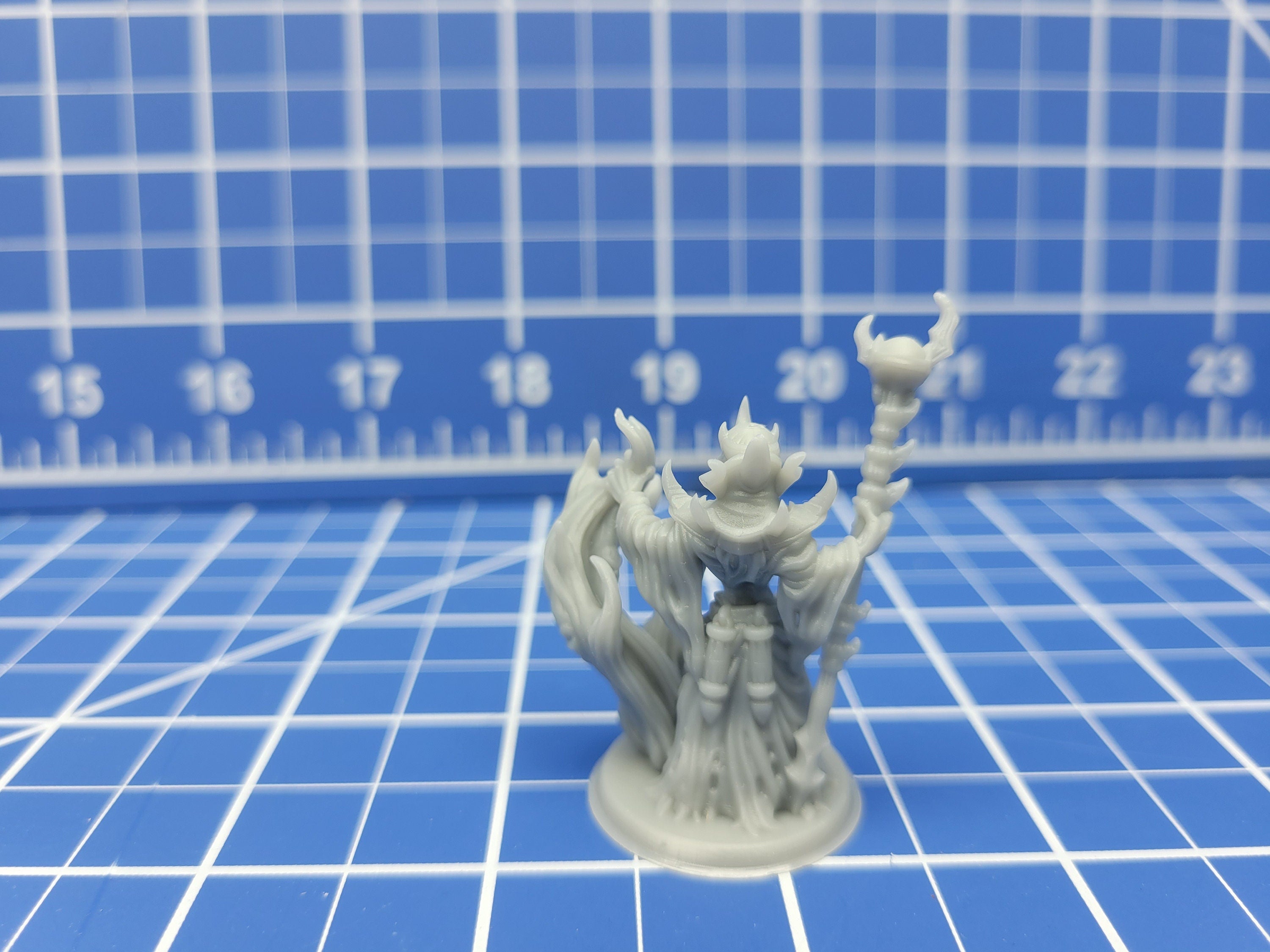 Lich - Minis - Beasts and Badies - Hero's Hoard - DND - Pathfinder - Dungeons & Dragons - RPG - Tabletop - EC3D - Miniature