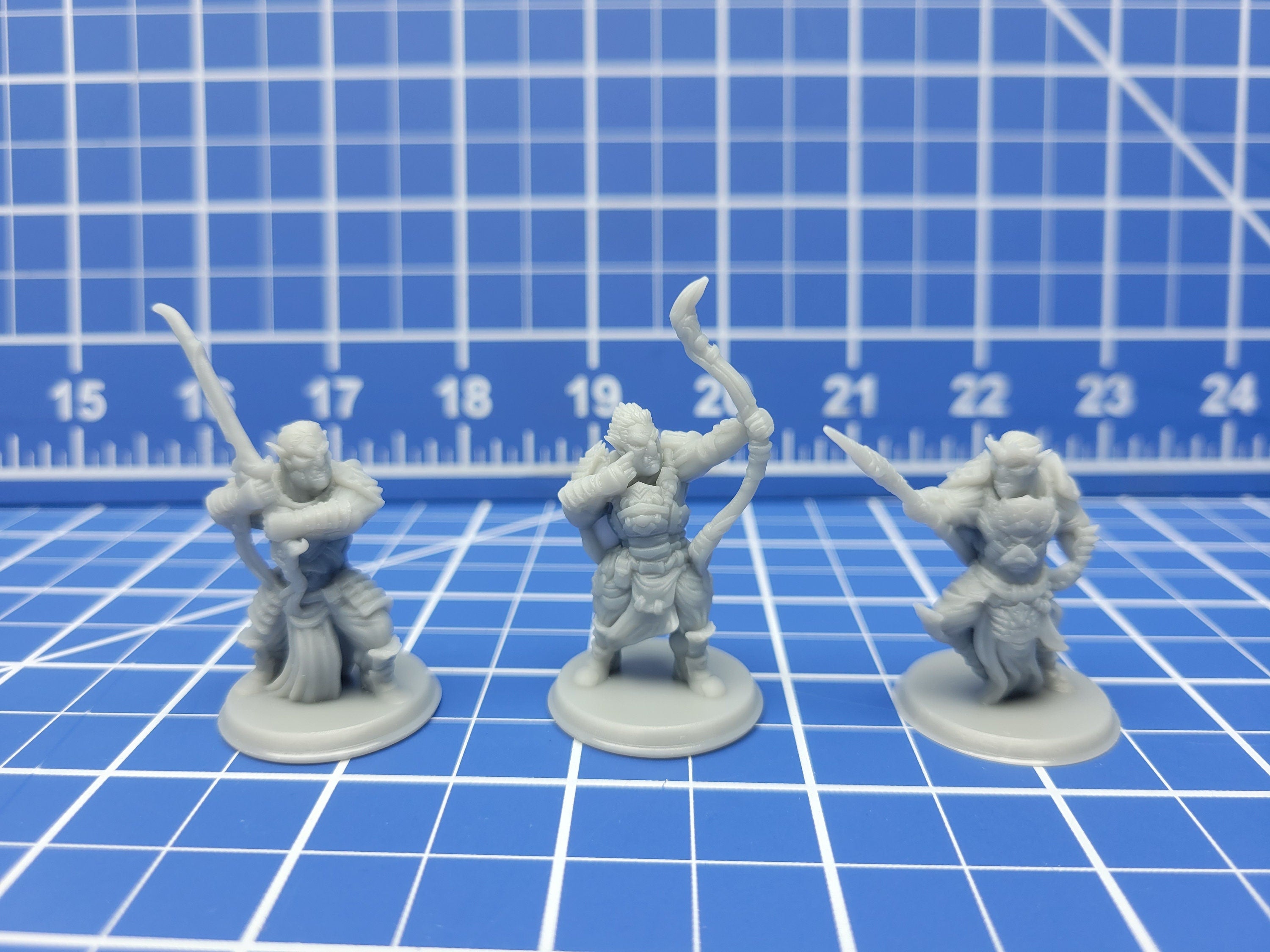 Hobgoblins - Minis - Beasts and Badies - Hero's Hoard - DND - Pathfinder - Dungeons & Dragons - RPG - Tabletop - EC3D - Miniature