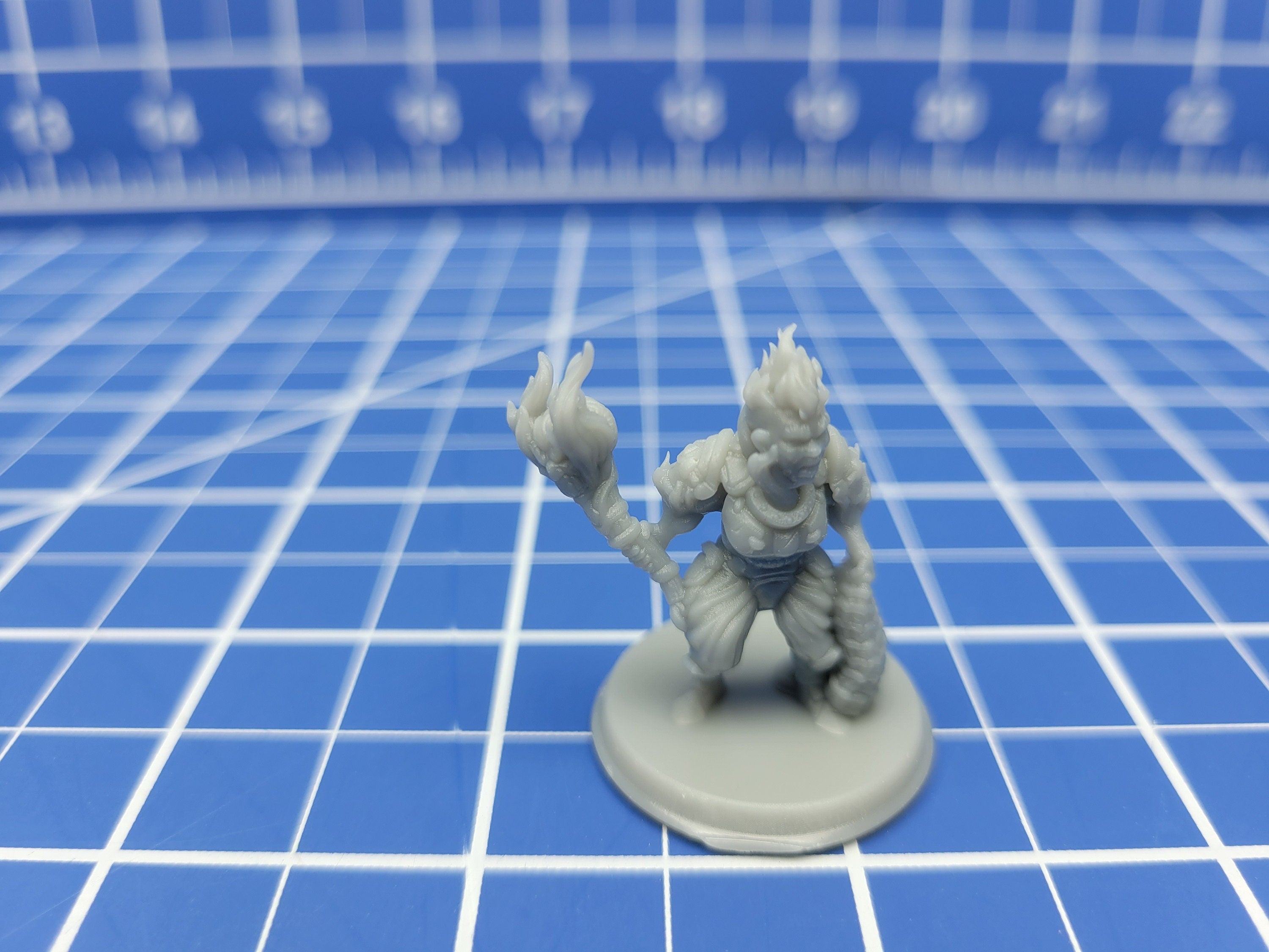 Azer - Minis - Beasts and Badies - Hero's Hoard - DND - Pathfinder - Dungeons & Dragons - RPG - Tabletop - EC3D - Miniature