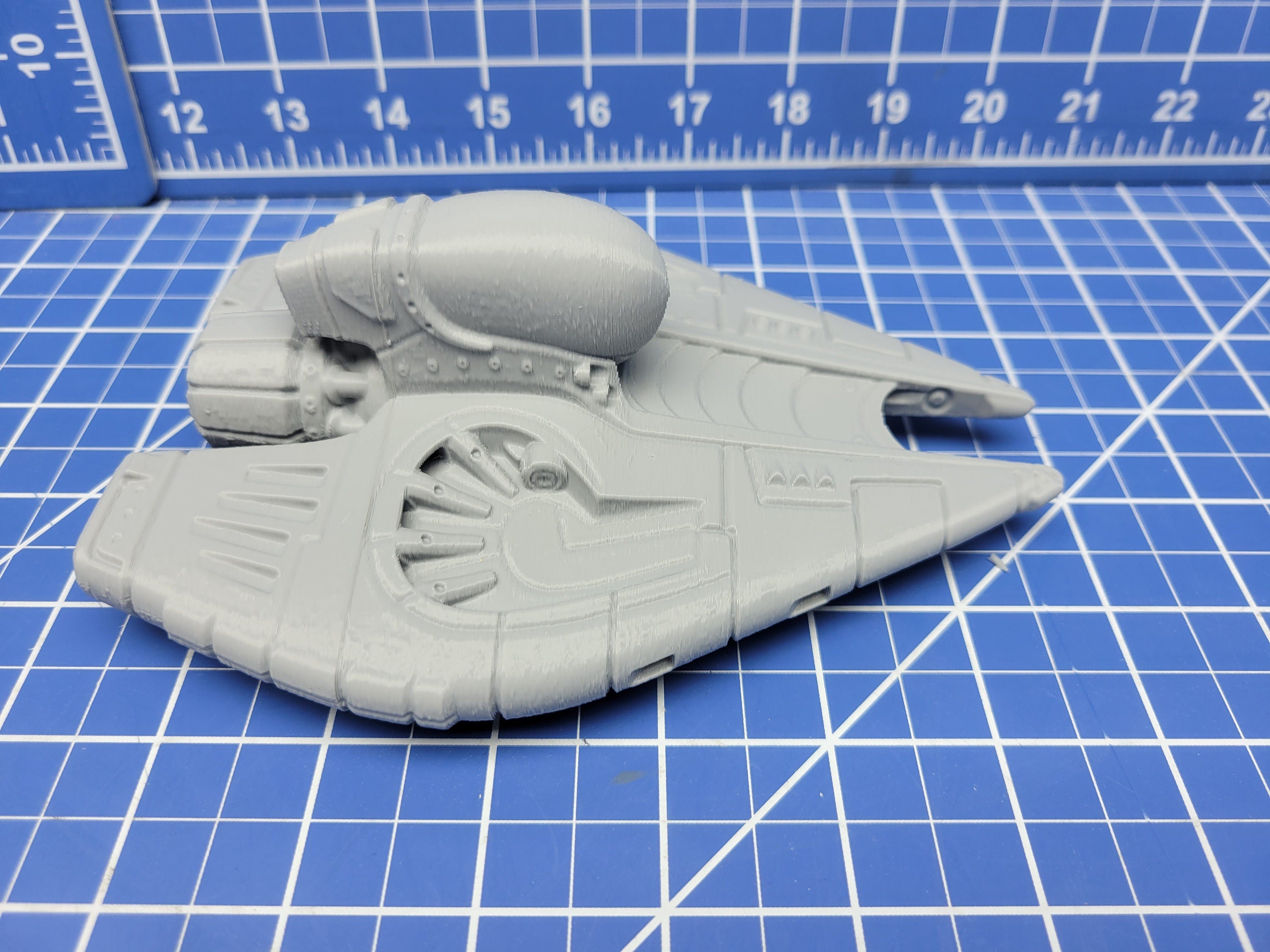 Starfighter 1 - Novus Landing - Starfinder - Cyberpunk - Shadowrun - Science Fiction - Syfy - RPG - Tabletop - Scatter - Terrain - 28mm