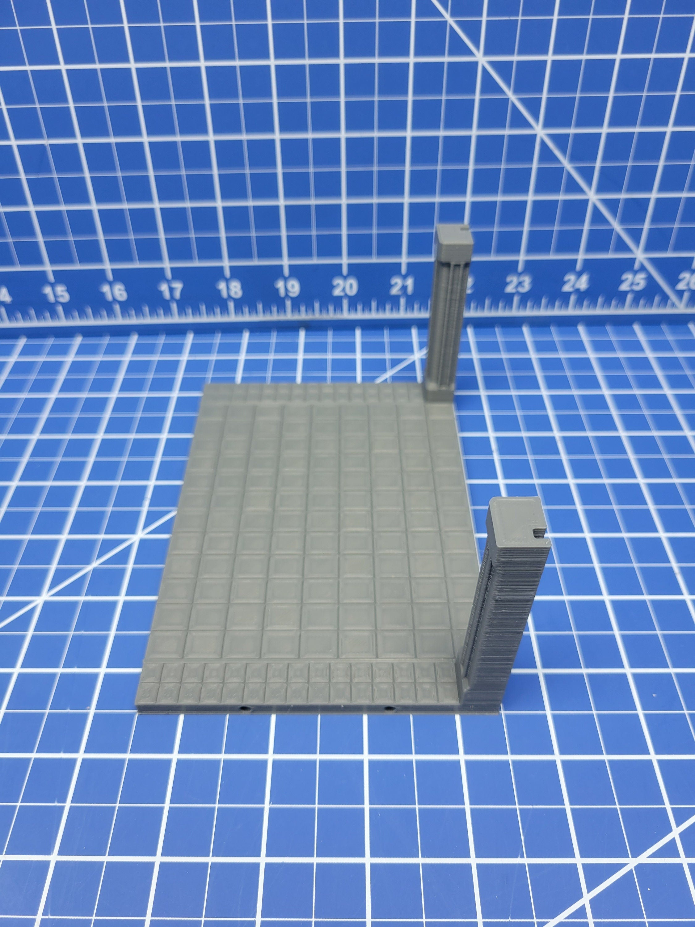 Long Room Floor Tiles - Atomic Shelter - Atom Punk - Starfinder - Cyberpunk - Science Fiction - Syfy - RPG - Tabletop - Scatter - 28mm